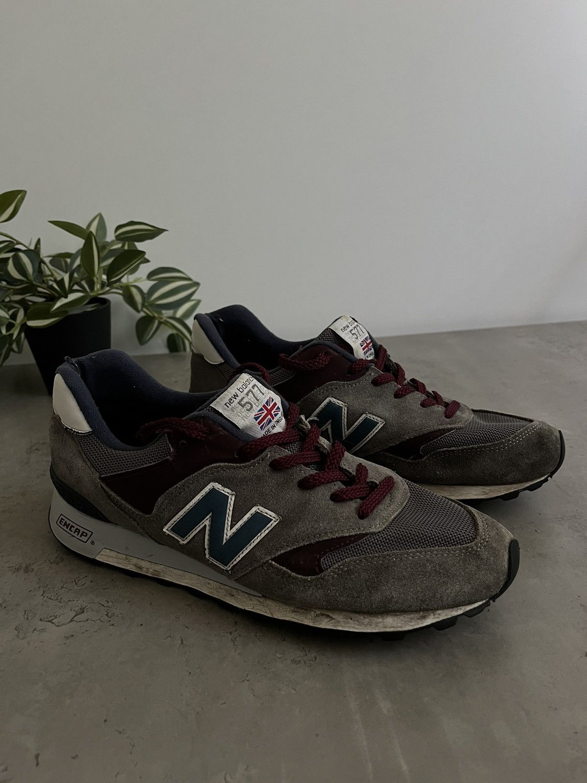 New Balance Streetwear Vintage Vintage Rare New Balance 577 made in England us 8.5 42 Grailed