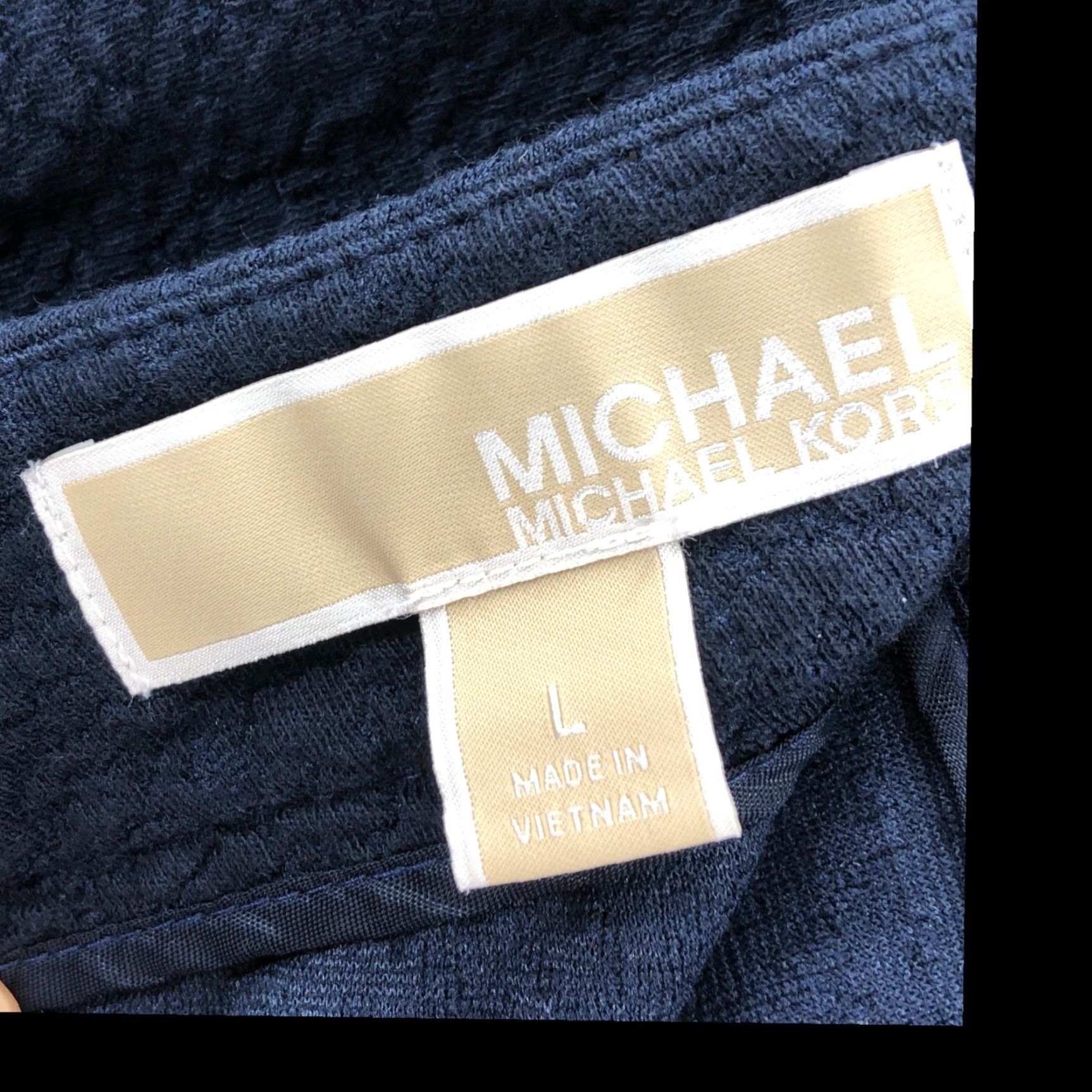 Michael Kors Michael Kors Womens Black Back Zip Casual Straight Pencil Skirt Size Large 33 Size 36" / US 14 / IT 50 - 4 Thumbnail