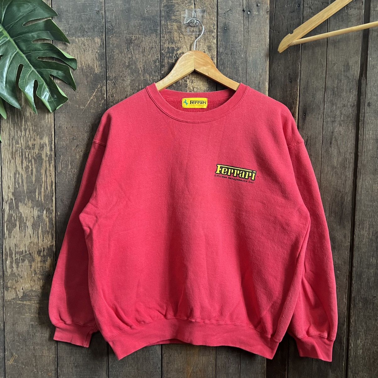 Ferrari × Vintage Vintage Ferrari Crewneck Sweatshirt Size US M / EU 48-50 / 2 - 2 Thumbnail