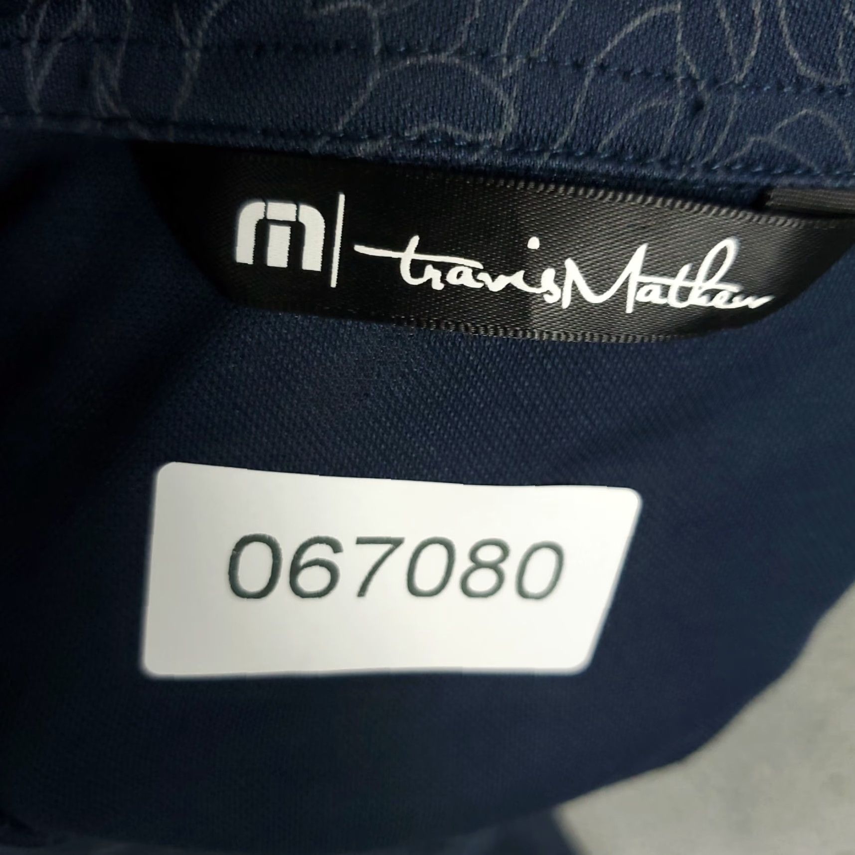 TravisMathew Travis Mathew Polo Shirt Mens Size Medium Blue Floral Golf Short Sleeve Size US M / EU 48-50 / 2 - 8 Thumbnail