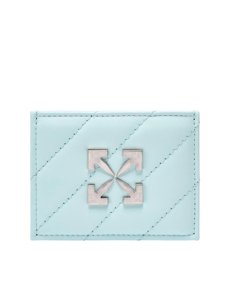 Off-White o1gr1nt0425 Size: OS / Jackhammer Card Case in Light Blue Size ONE SIZE - 1 Thumbnail