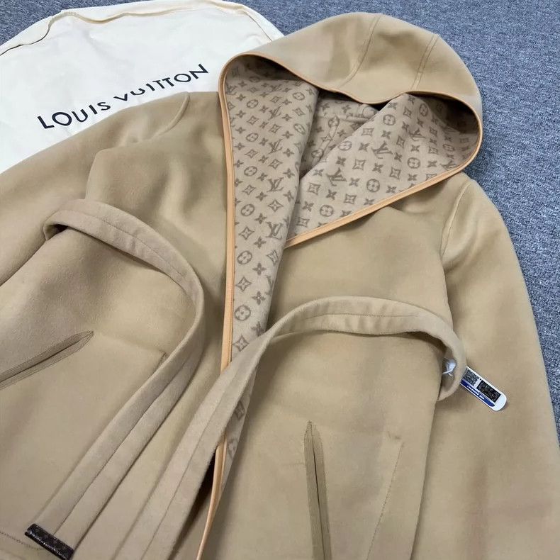 Louis Vuitton Louis Vuitton FW23 Caramel double-breasted coat with full l Size XS / US 0-2 / IT 36-38 - 3 Thumbnail