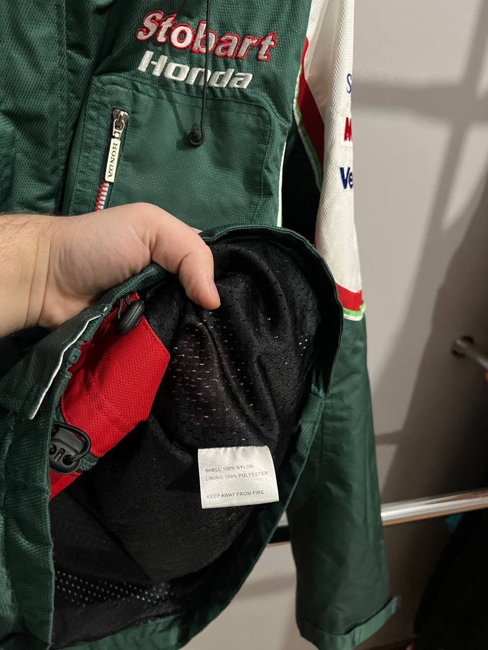 Honda RARE STOBARD BY HONDA RACING MERCEDES MULTILIGO JACKET COAT Size US M / EU 48-50 / 2 - 14 Thumbnail