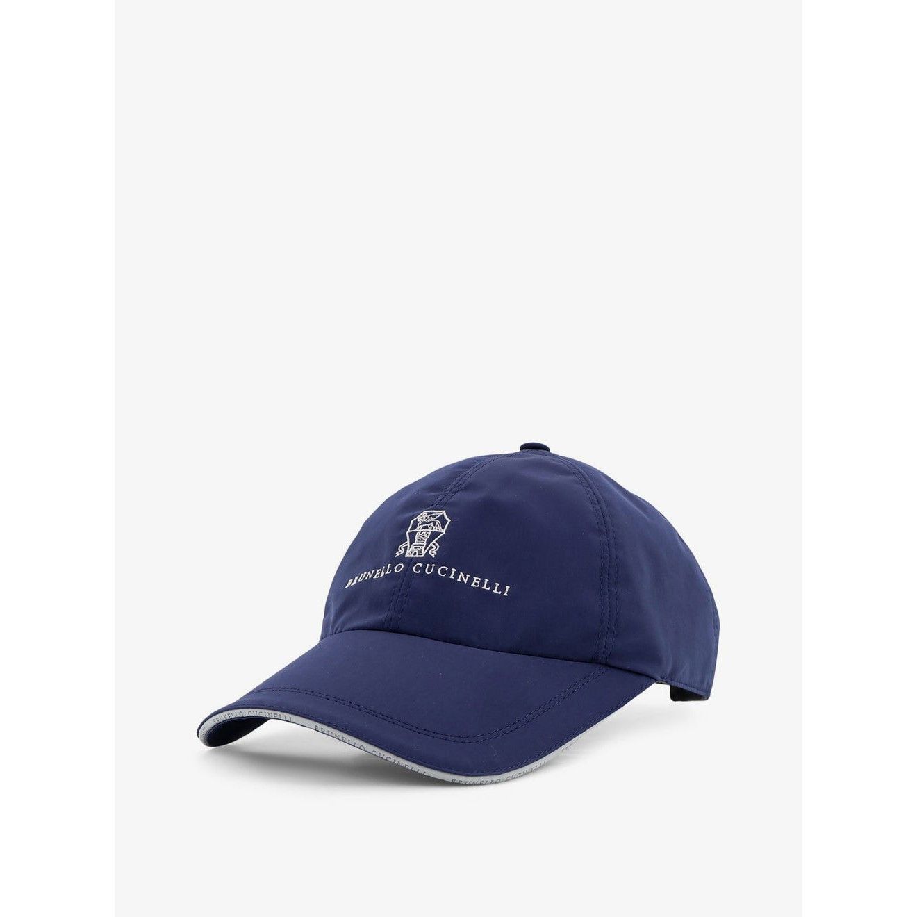 Brunello Cucinelli BRUNELLO CUCINELLI Blue/White Baseball Cap New & Authentic ( Size ONE SIZE - 2 Thumbnail