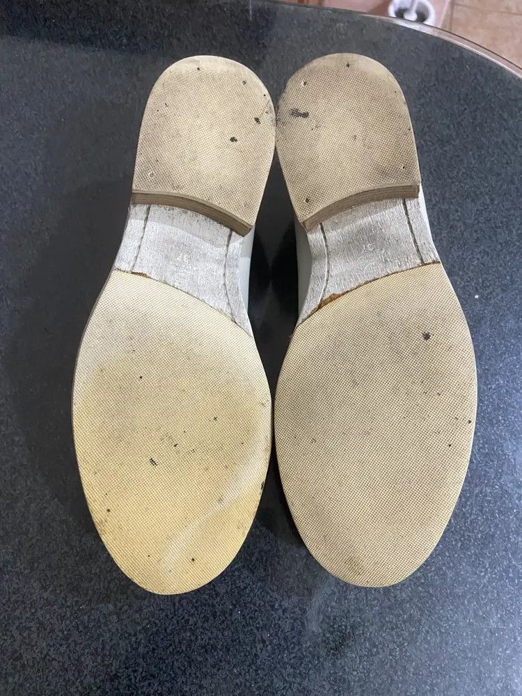 Acne Studios Acne Studios Off White Leather Loafer - Ladies Size US 7 / IT 37 - 7 Thumbnail