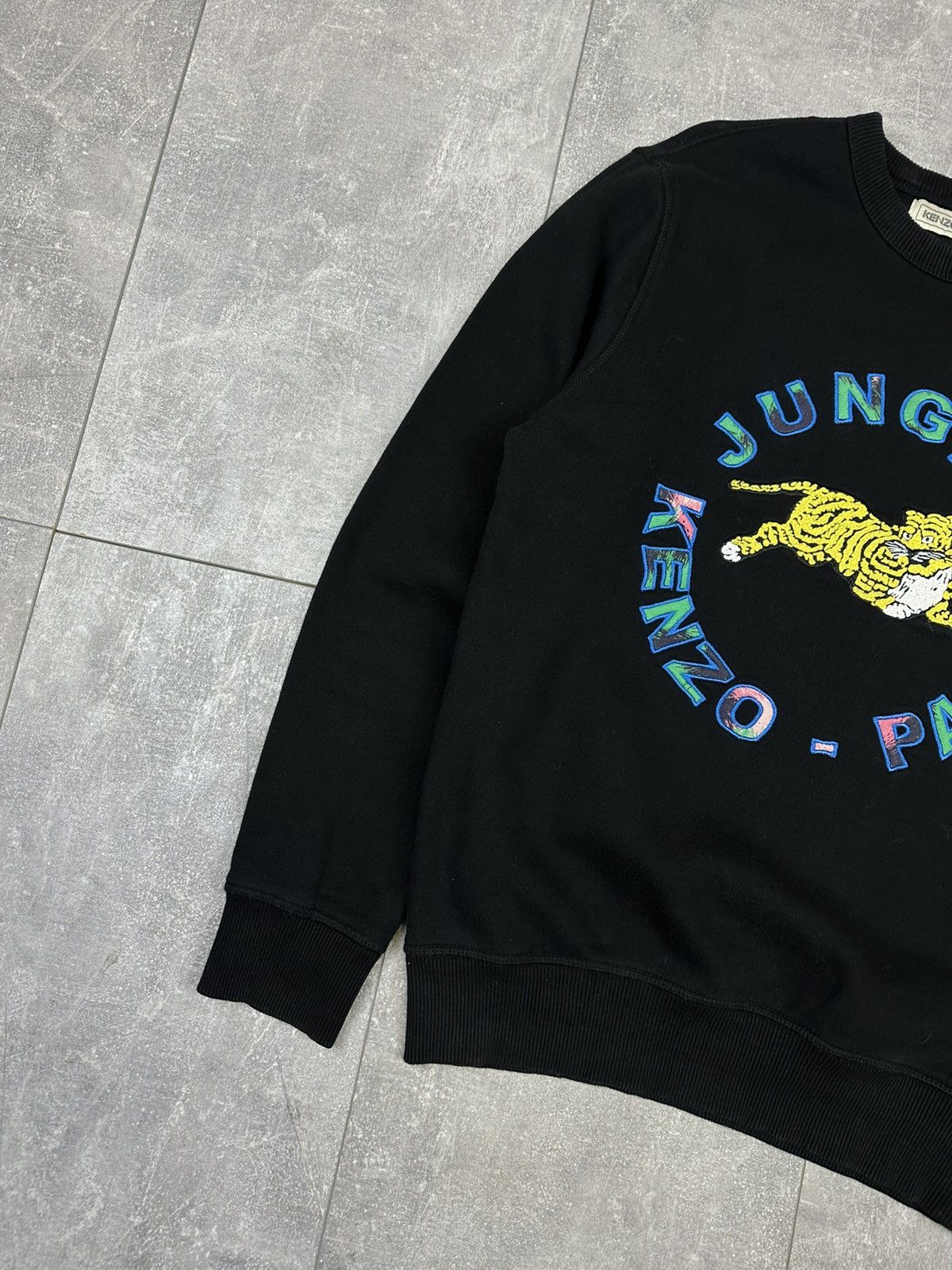 H&M × Kenzo Women’s Kenzo x H&M overprint logo sweatshirt Size S / US 4 / IT 40 - 7 Thumbnail