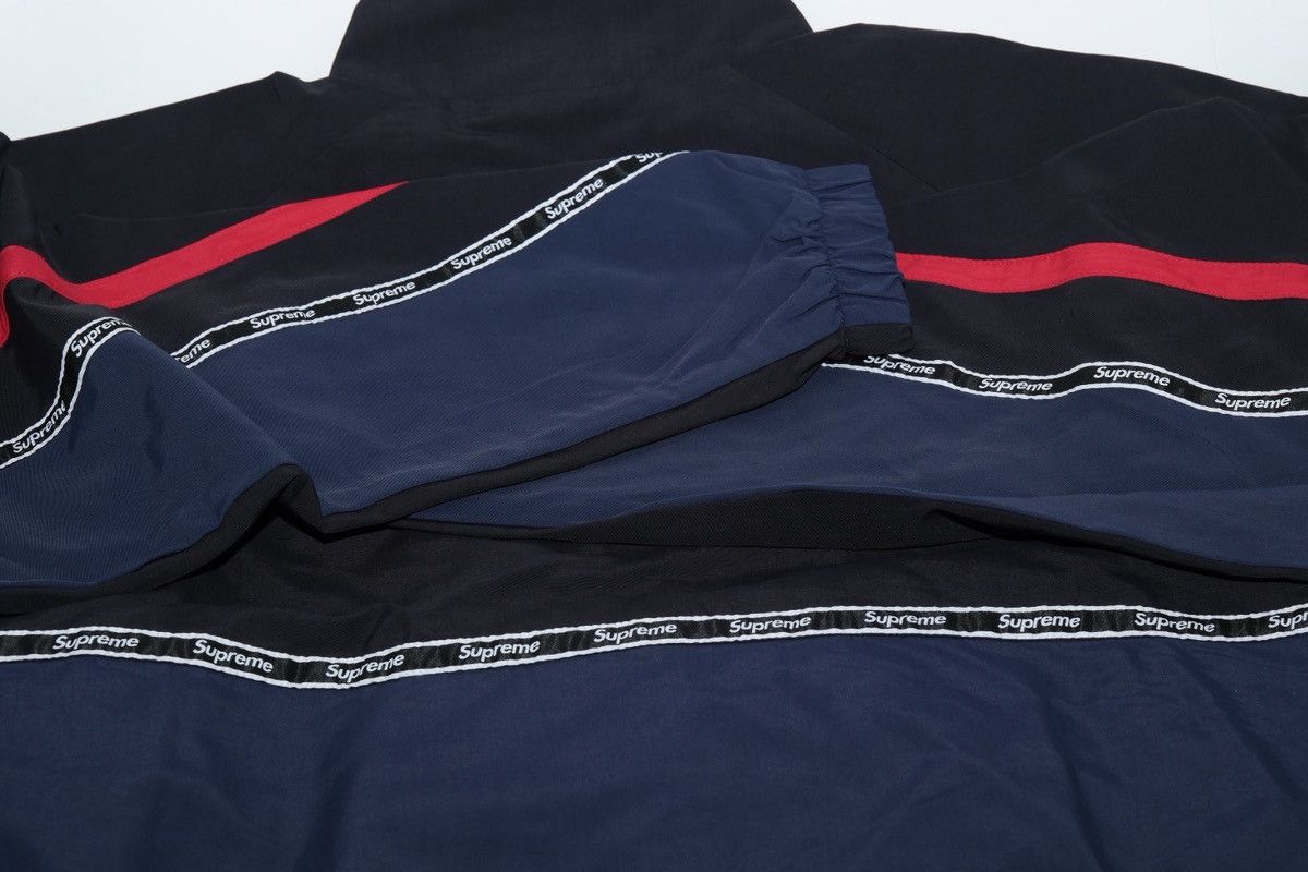 Supreme SUPREME LOGO TAPING TRACK PANT (NAVY) (M) SS26 Size US M / EU 48-50 / 2 - 8 Thumbnail