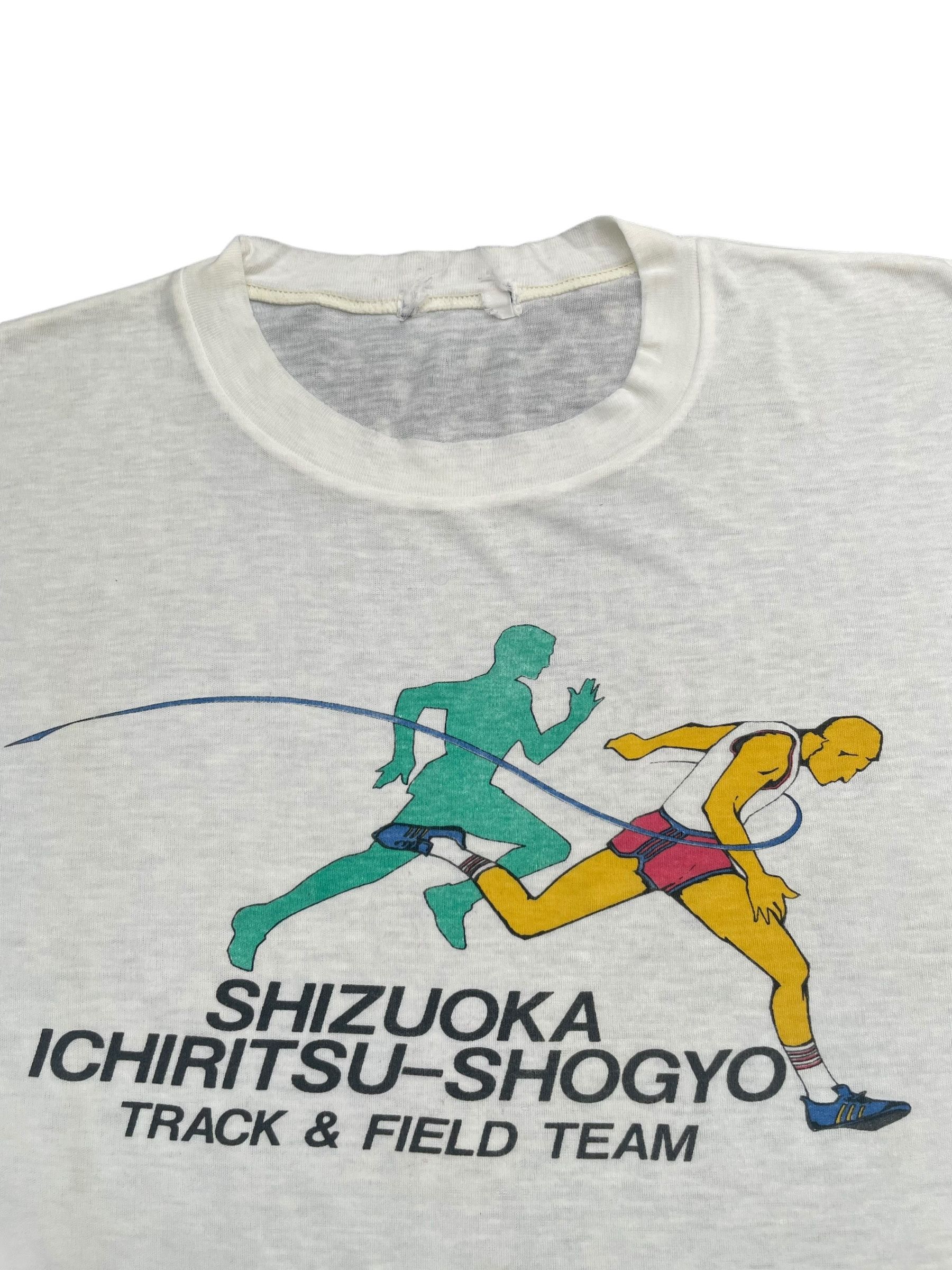 Adidas × Vintage Vintage 80's Adidas Japan Track & Field Tshirt Size US XL / EU 56 / 4 - 2 Thumbnail