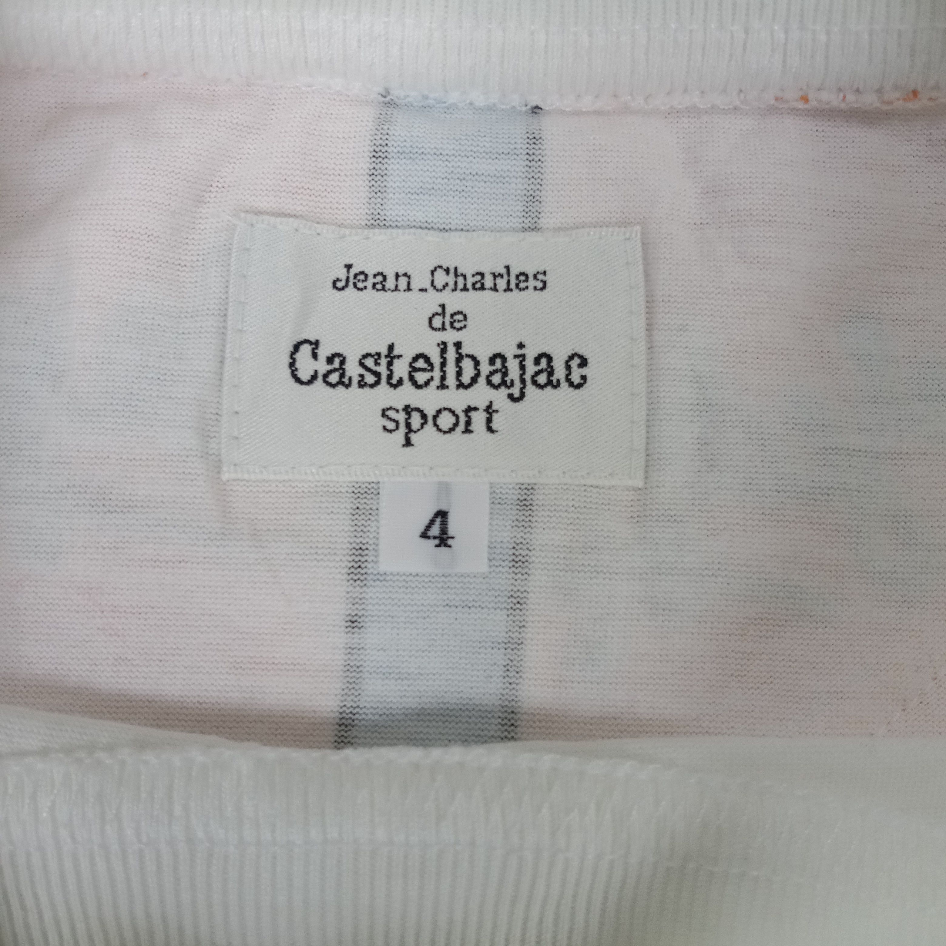 Jean Charles De Castelbajac × Vintage Jean Charles De Castelbajac Sport Tshirt Size US XL / EU 56 / 4 - 3 Thumbnail