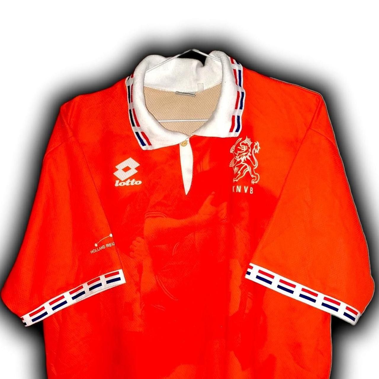 Lotto Sport Netherlands 1996 1997 home shirt jersy Size US XL / EU 56 / 4 - 1 Thumbnail