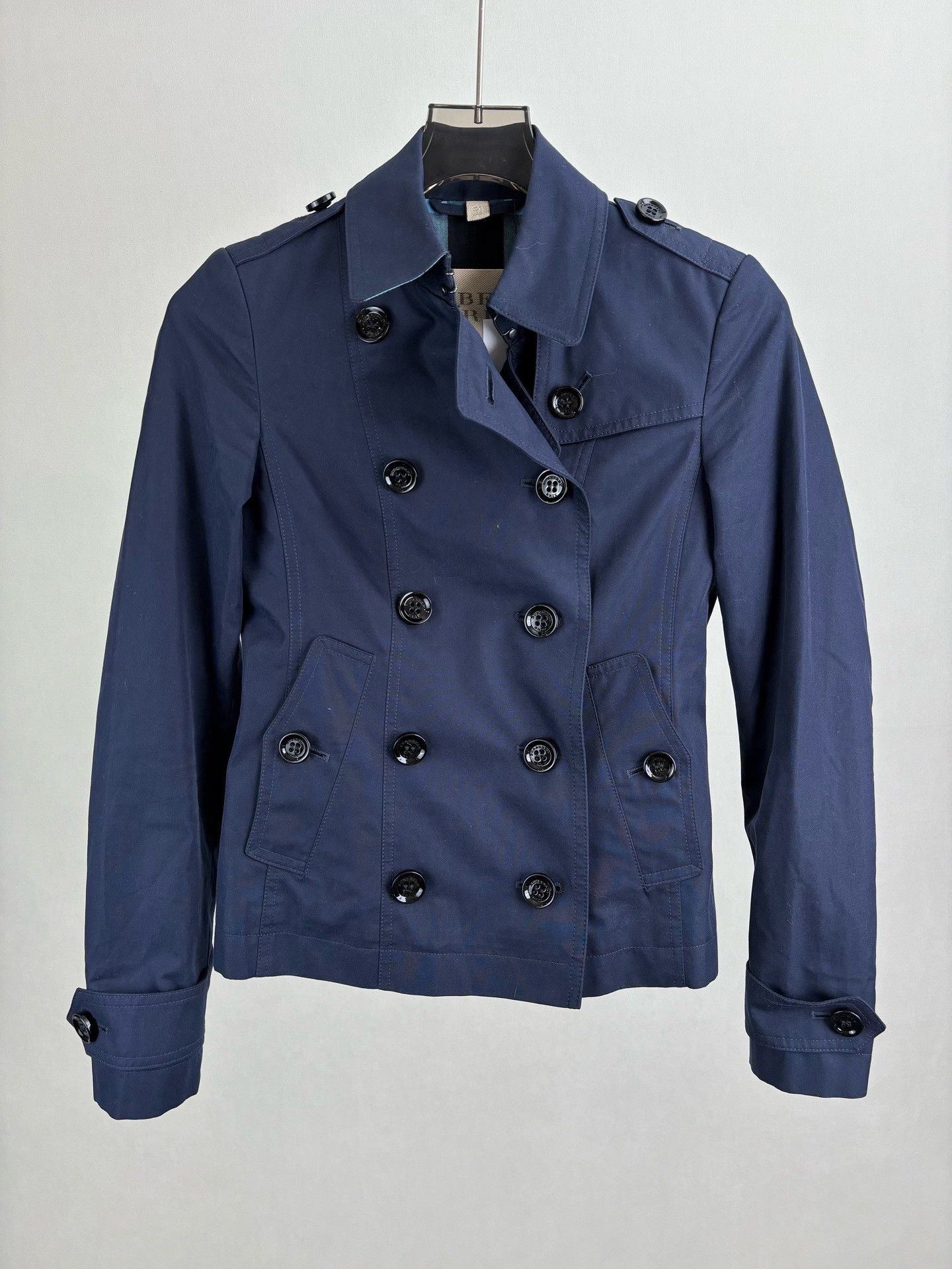 Burberry Burberry Check Lining Trench Coat Size XXS / US 00 / IT 34 - 1 Thumbnail