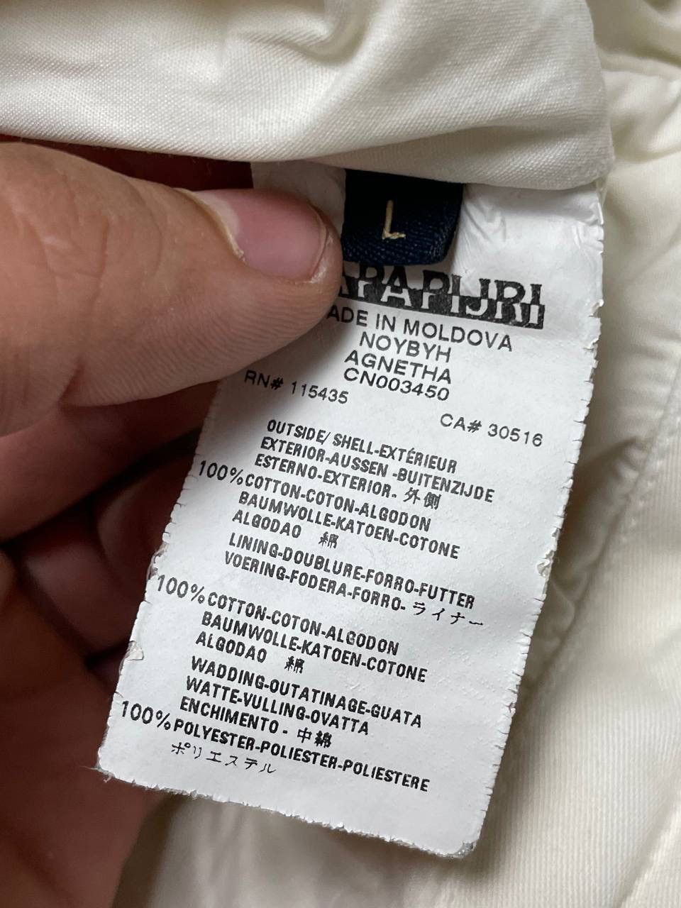 Japanese Brand × Napapijri × Vintage Napapijri Vintage Jacket Big Logo Old Money Style Y2K Size L / US 10 / IT 46 - 10 Thumbnail