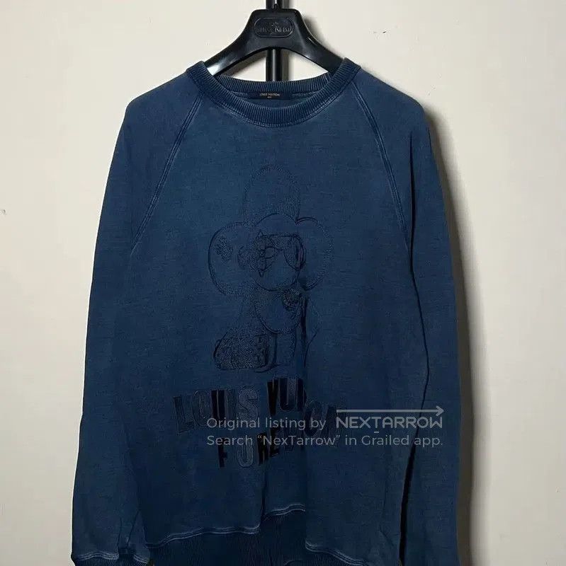 Louis Vuitton Louis Vuitton Blue Cotton Men's Sweatshirt . Size US XXL / EU 58 / 5 - 1 Thumbnail
