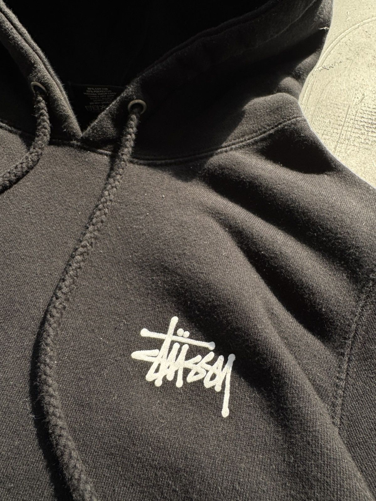 Stussy STUSSY CENTER LOGO VINTAGE OVERSIZE HOODIE Size US S / EU 44-46 / 1 - 6 Thumbnail