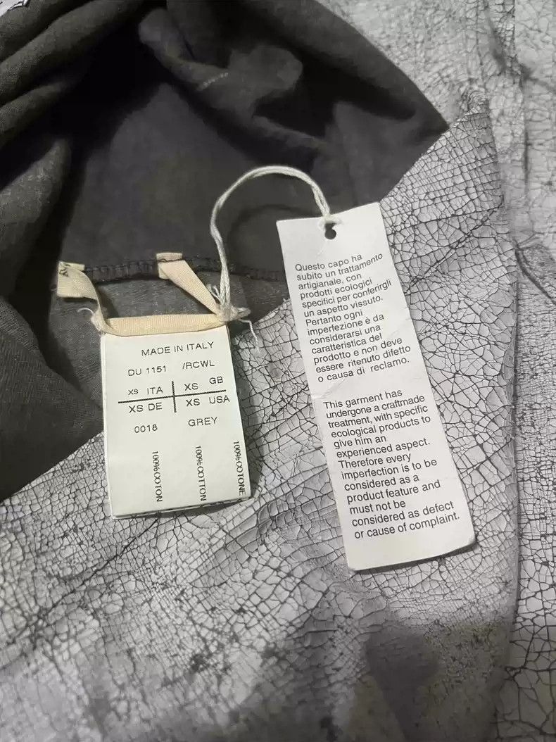 Rick Owens Rick Owens Broken coated vest for main line in 2009-2505 Size US XS / EU 42 / 0 - 7 Thumbnail