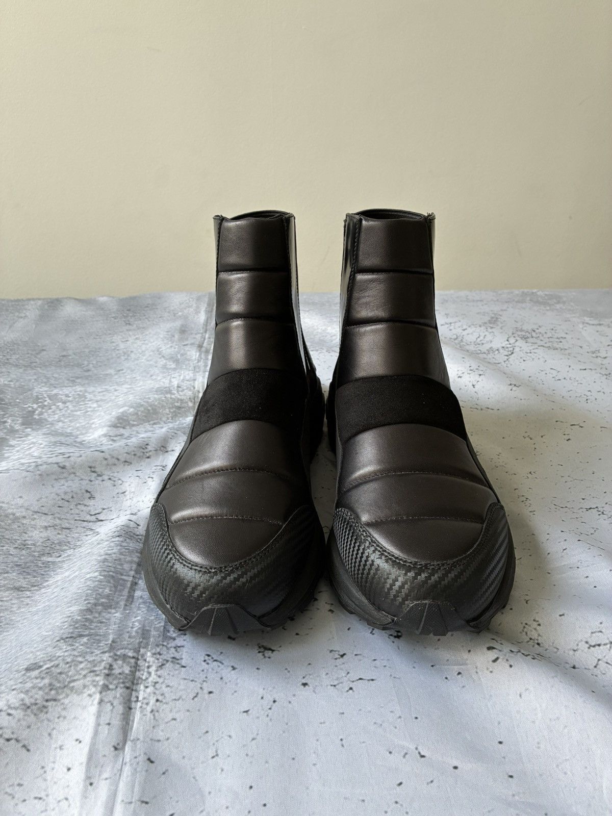 Dirk Bikkembergs Archive Dirk Bikkembergs Vibram Chelsea Boots Size US 9 / EU 42 - 2 Thumbnail