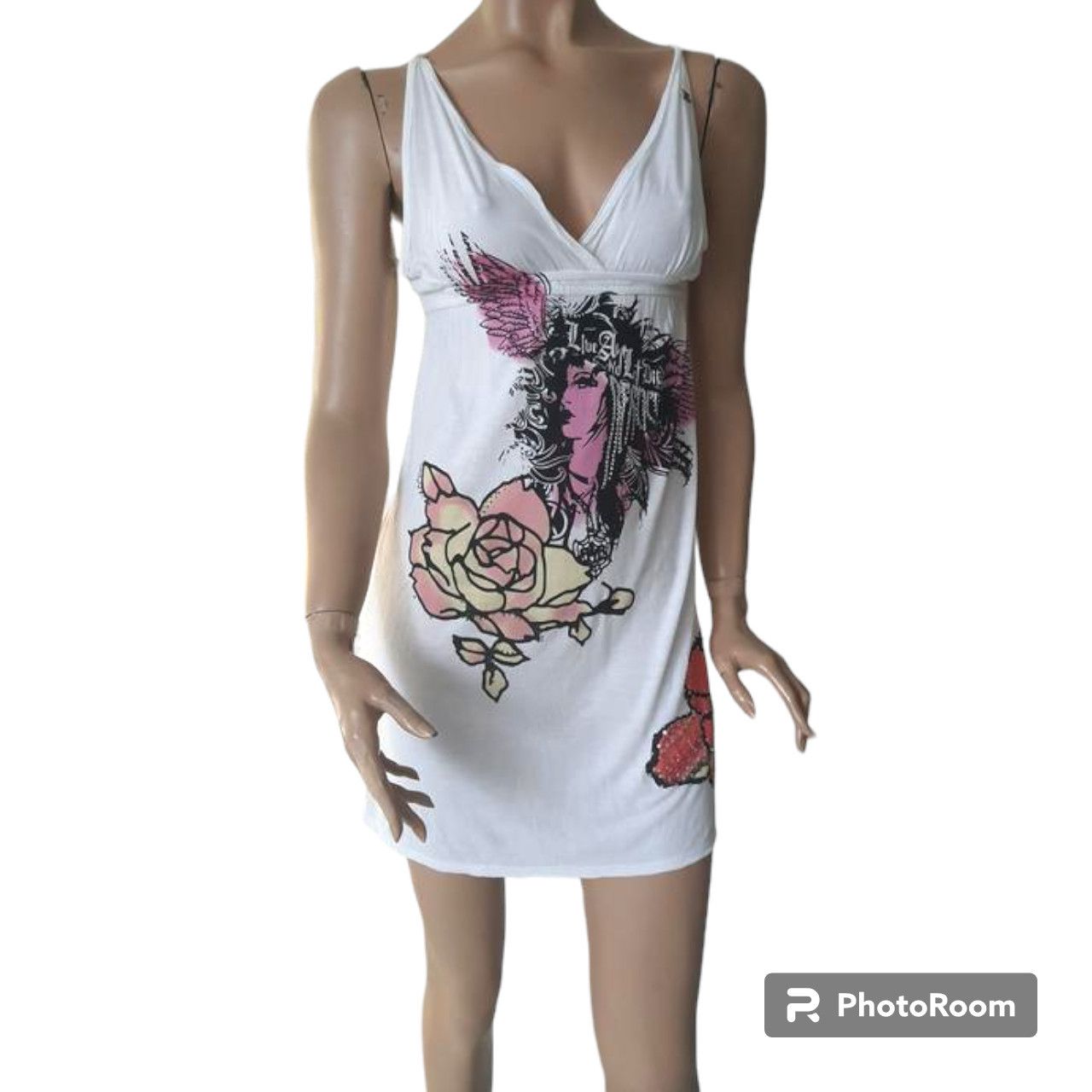 Miss Sixty Miss Sixty white mini dress Sz S Size S / US 4 / IT 40 - 1 Thumbnail