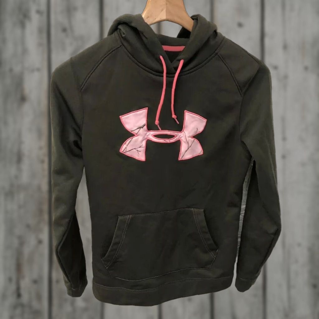Under Armour Under Armour Storm Hoodie Womens Small Pink Activewear Size S / US 4 / IT 40 - 1 Thumbnail