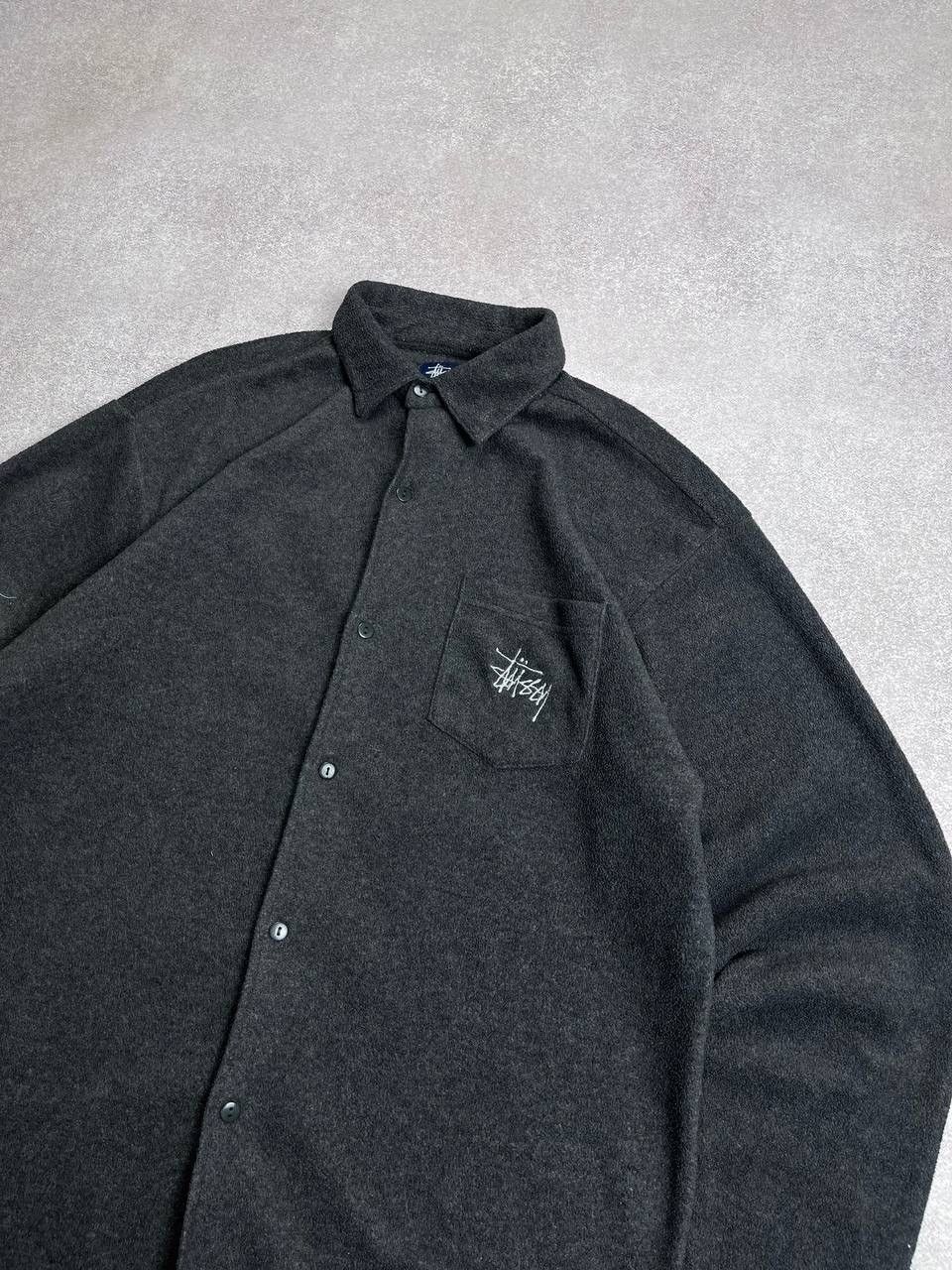 Other Vintage 90's Stussy Fleece Overshort Jacket Shirt Rare Y2K L Size US L / EU 52-54 / 3 - 2 Thumbnail