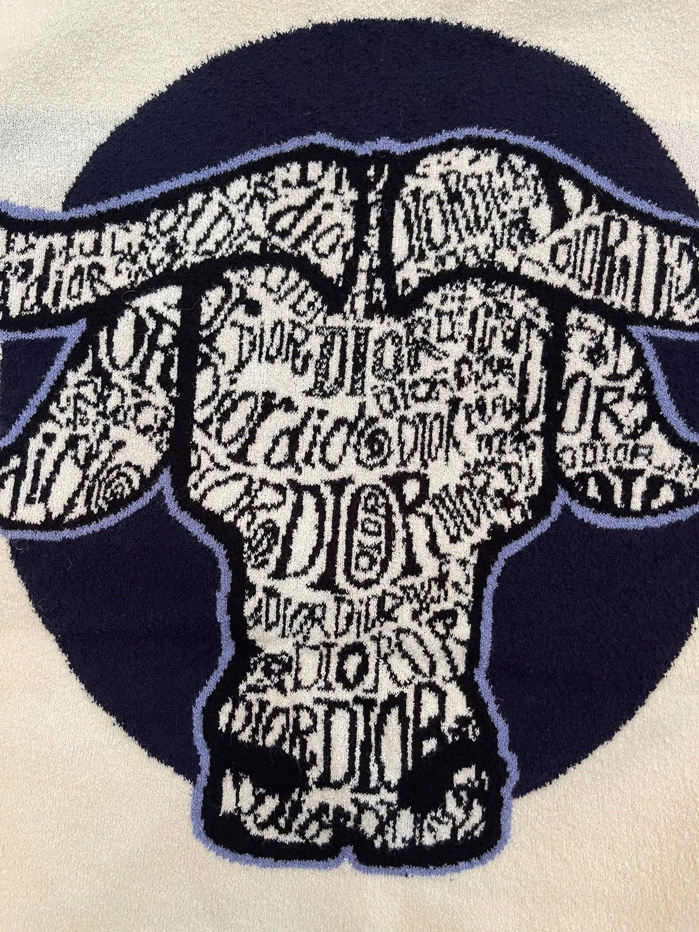 Dior DIOR Towel All-Over Dior Logo M Tee (Worn, Unwashed) Size US M / EU 48-50 / 2 - 3 Thumbnail
