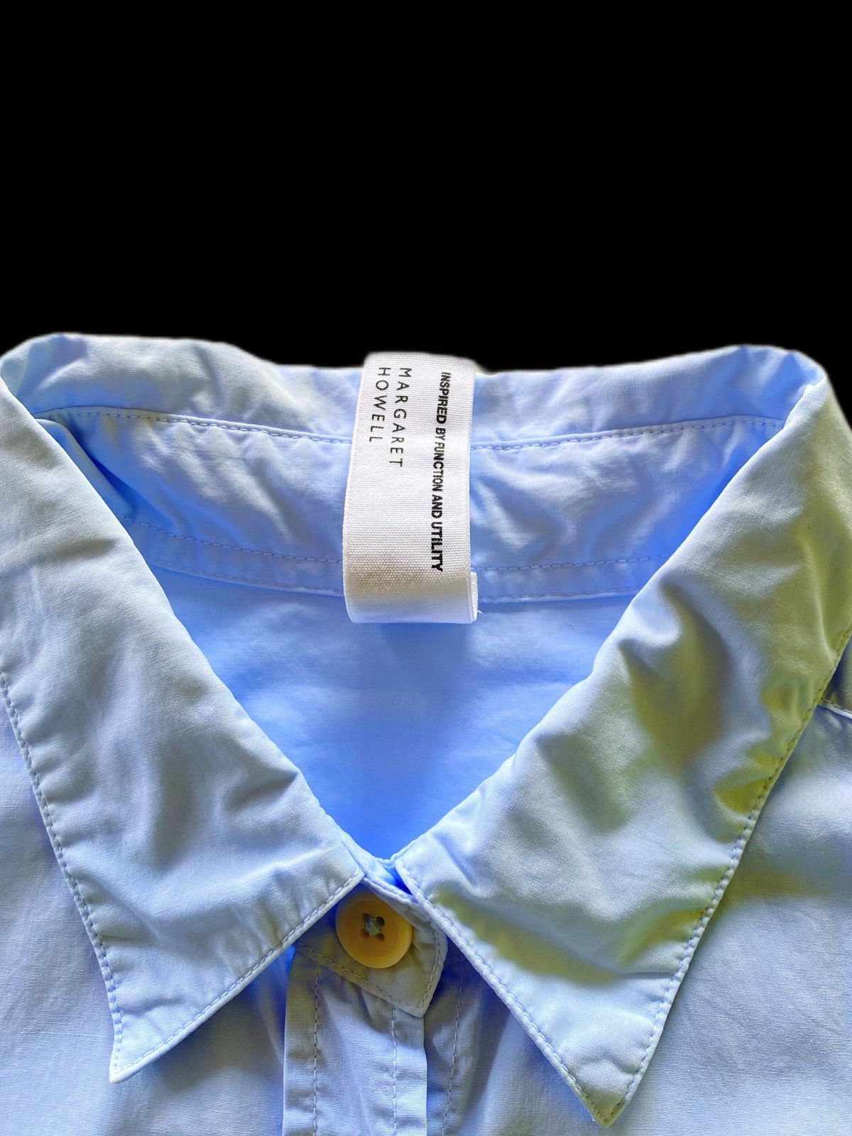 Margaret Howell Vintage Margaret Howell Boxy Military Chambray Shirt Size US M / EU 48-50 / 2 - 4 Thumbnail