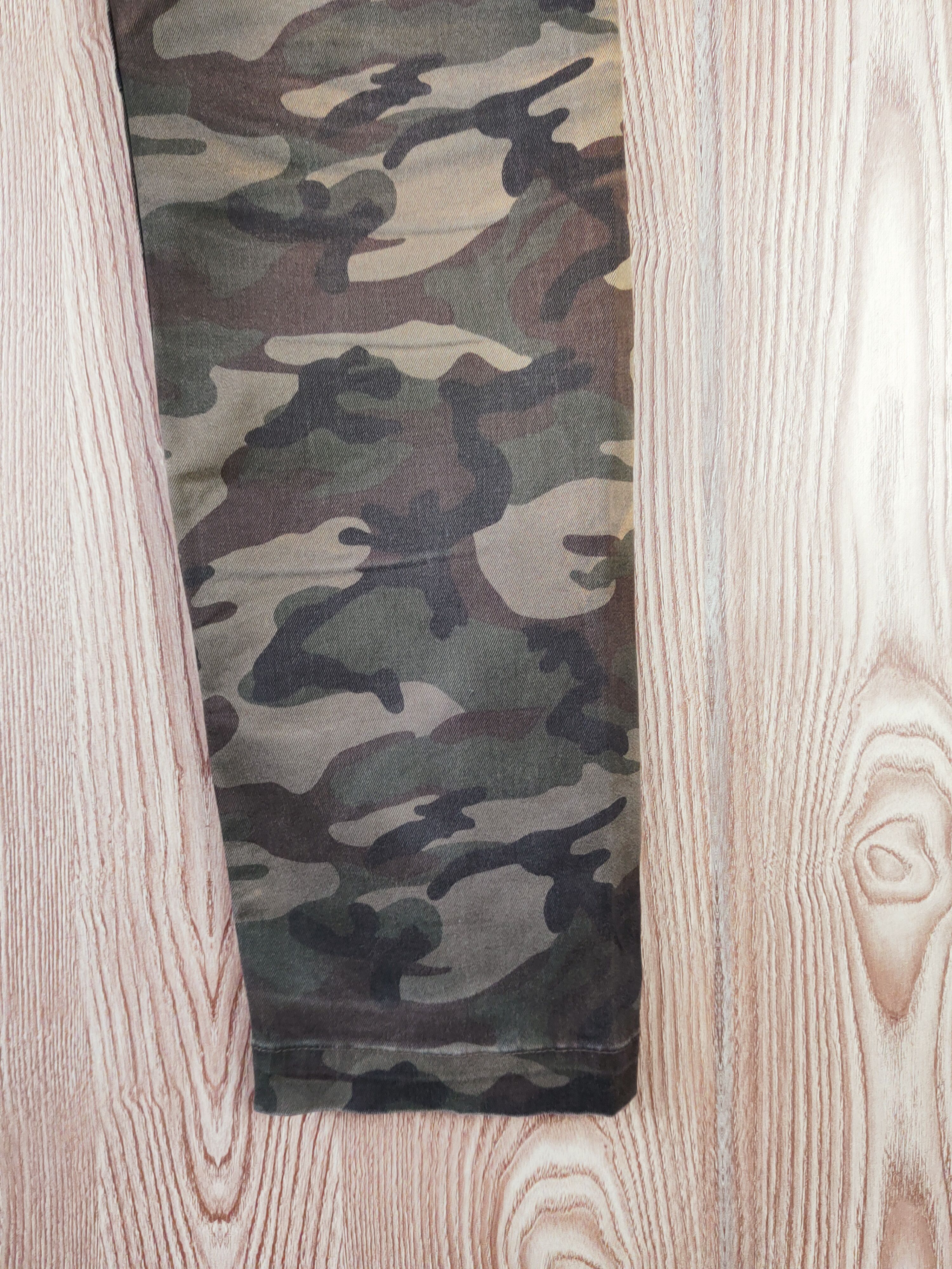 Japanese Brand Back Number Camouflage Multipocket Cargo Pants #W636 Size US 31 - 12 Thumbnail