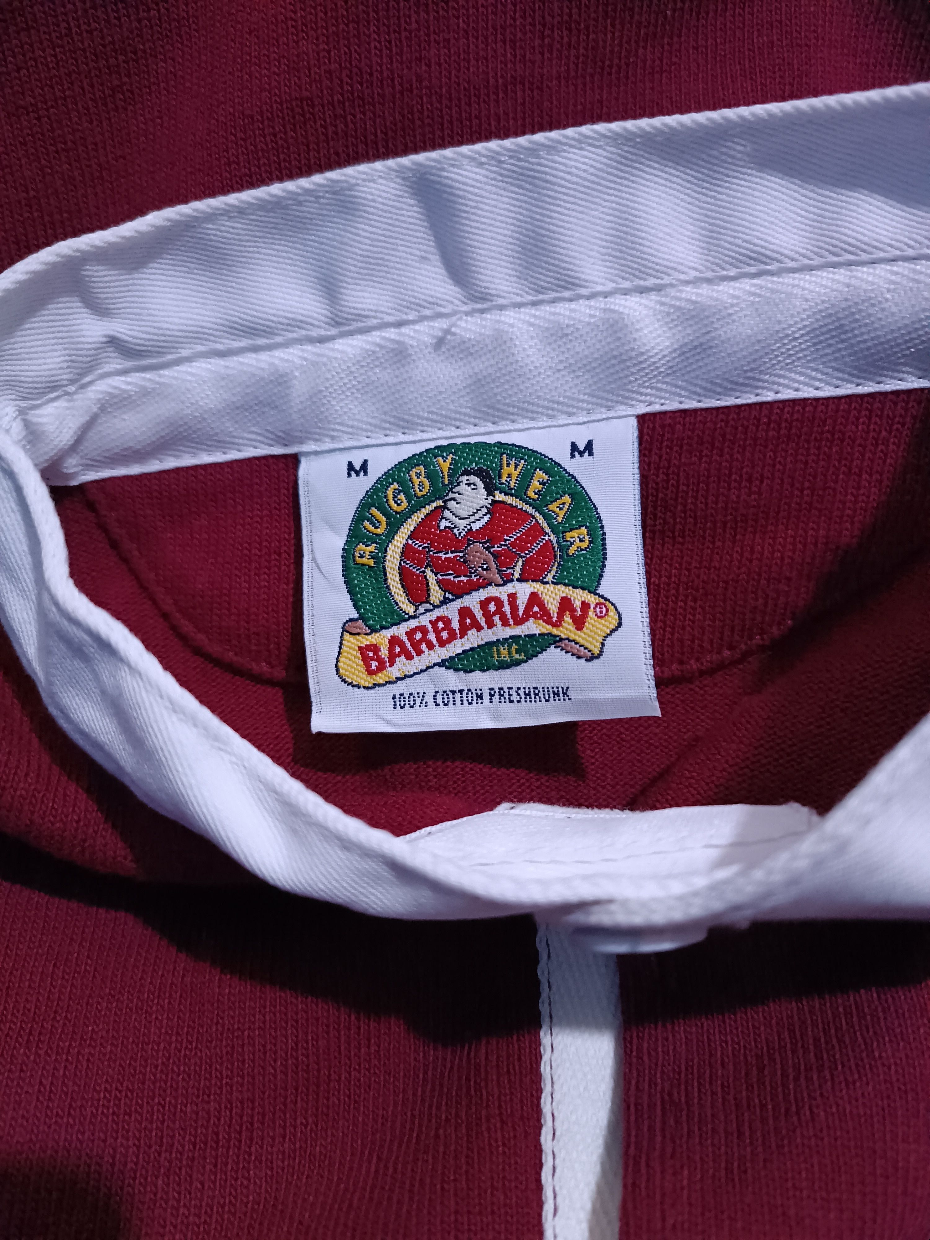 Barbarian Vintage Barbarian Polo Rugby Wear T-shirt Size US M / EU 48-50 / 2 - 7 Thumbnail