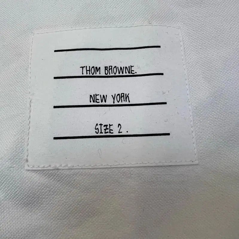 Thom Browne Thom Browne White Cotton Short Sleeve Shirt . Size M / US 6-8 / IT 42-44 - 4 Thumbnail