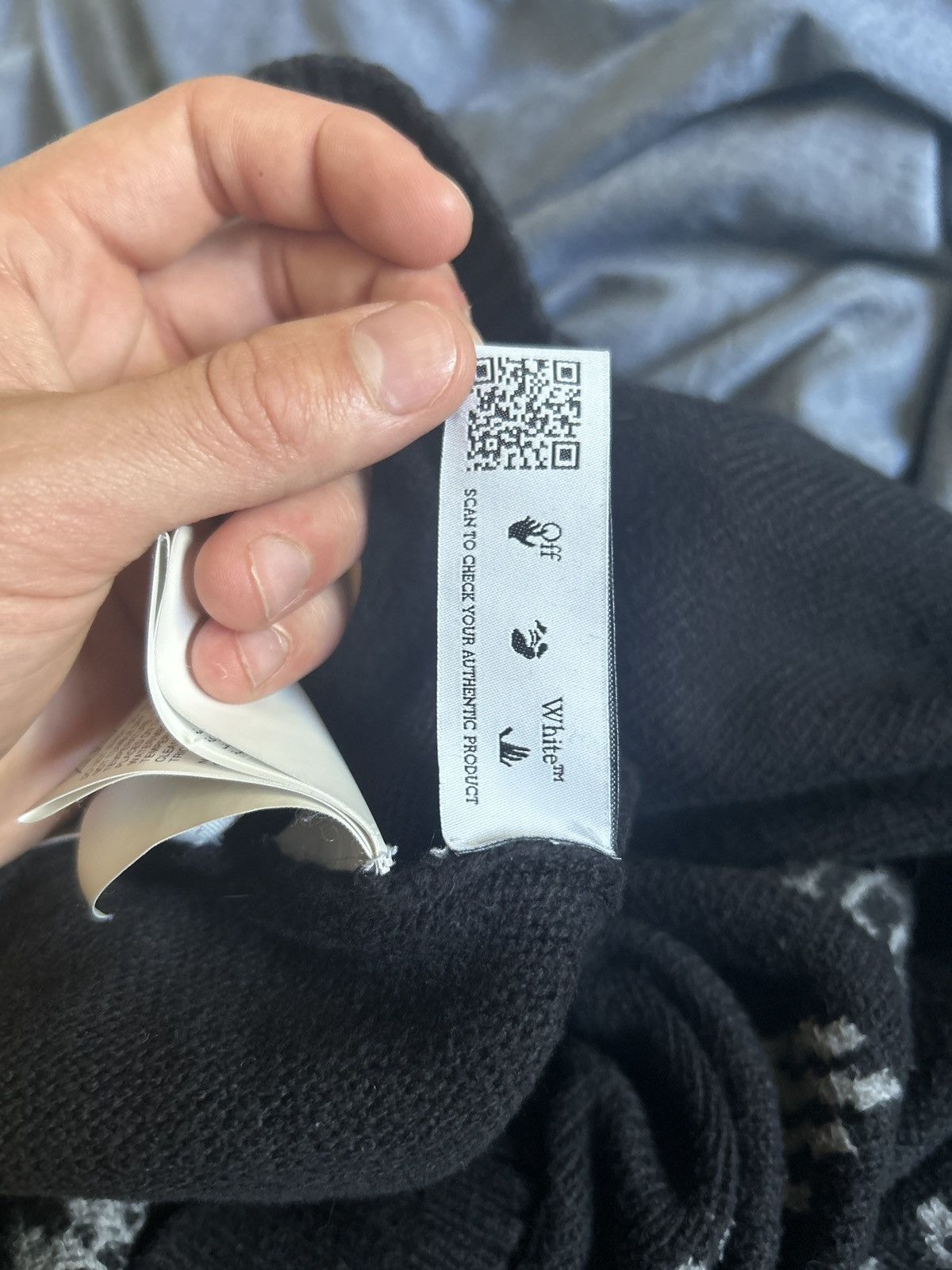 Off-White Off-White Print Logo Sweater Size US M / EU 48-50 / 2 - 7 Thumbnail