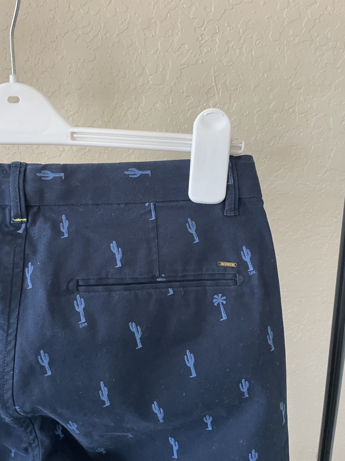 Scotch & Soda Wanderer Cactus & Palms FF trousers Size US 28 / EU 44 - 9 Thumbnail