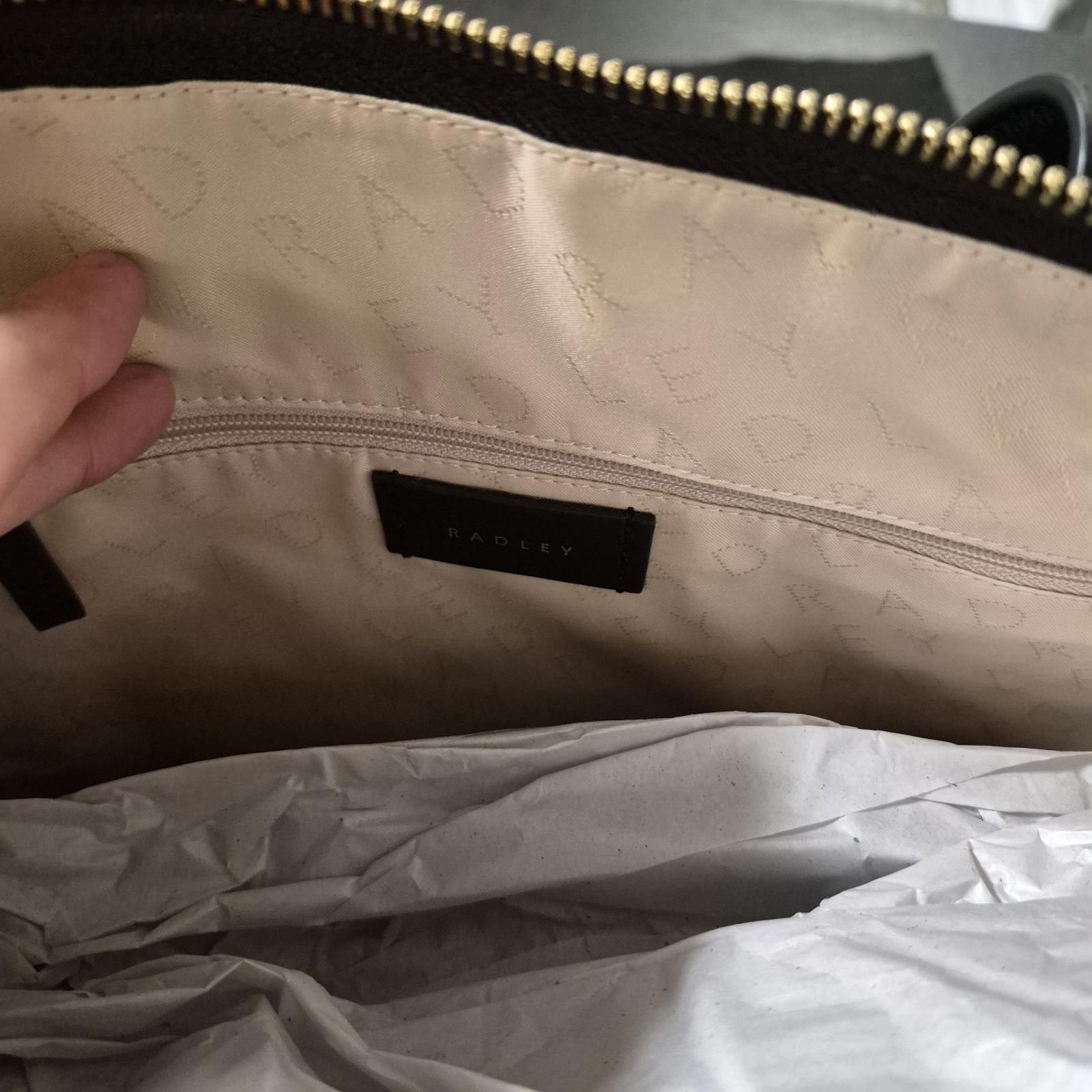 Other Radley London Bruton Street Large Zip-Top Leather Tote Size ONE SIZE - 8 Thumbnail