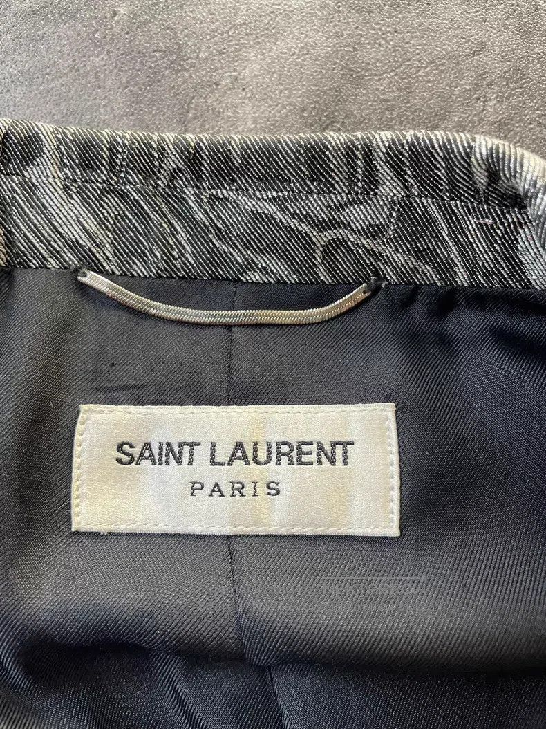 Saint Laurent Paris Saint Laurent Paris Water wave silver thread silk suit Size US S / EU 44-46 / 1 - 6 Thumbnail