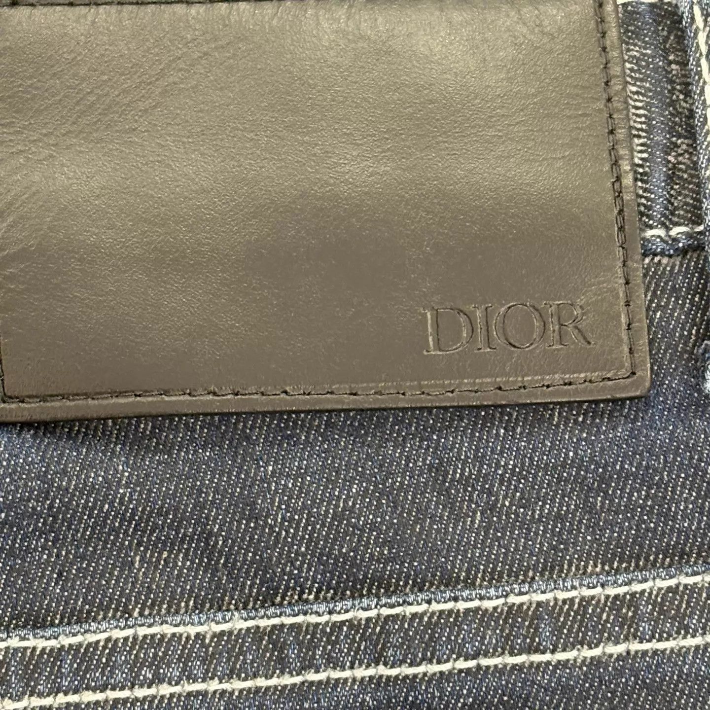Dior DIOR Embroidered Denim Pants 31 99 Size 31" - 8 Thumbnail