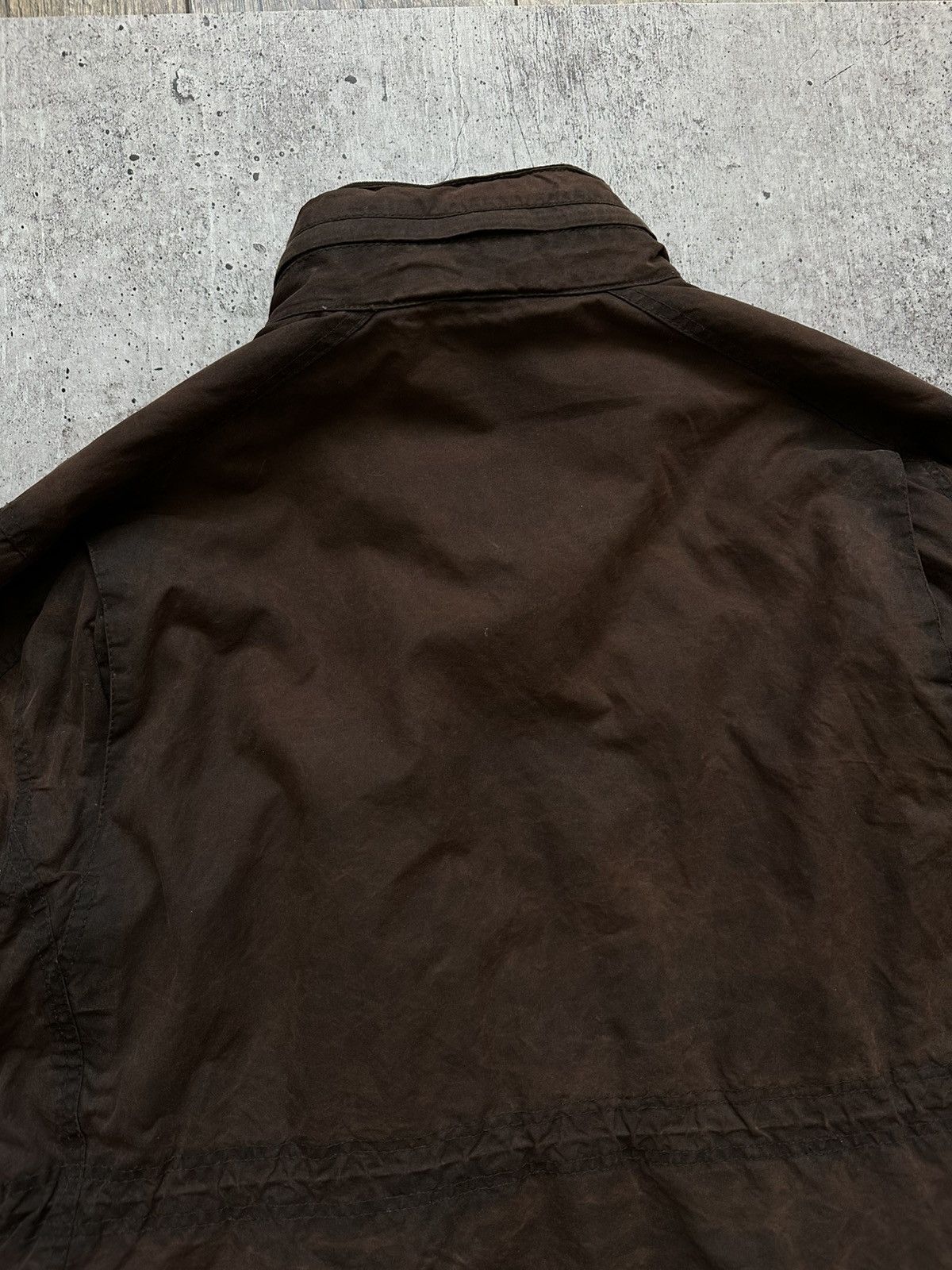 Barbour Vintage Barbour A357 Sapper Waxed Cotton Jacket Size US XL / EU 56 / 4 - 21 Thumbnail