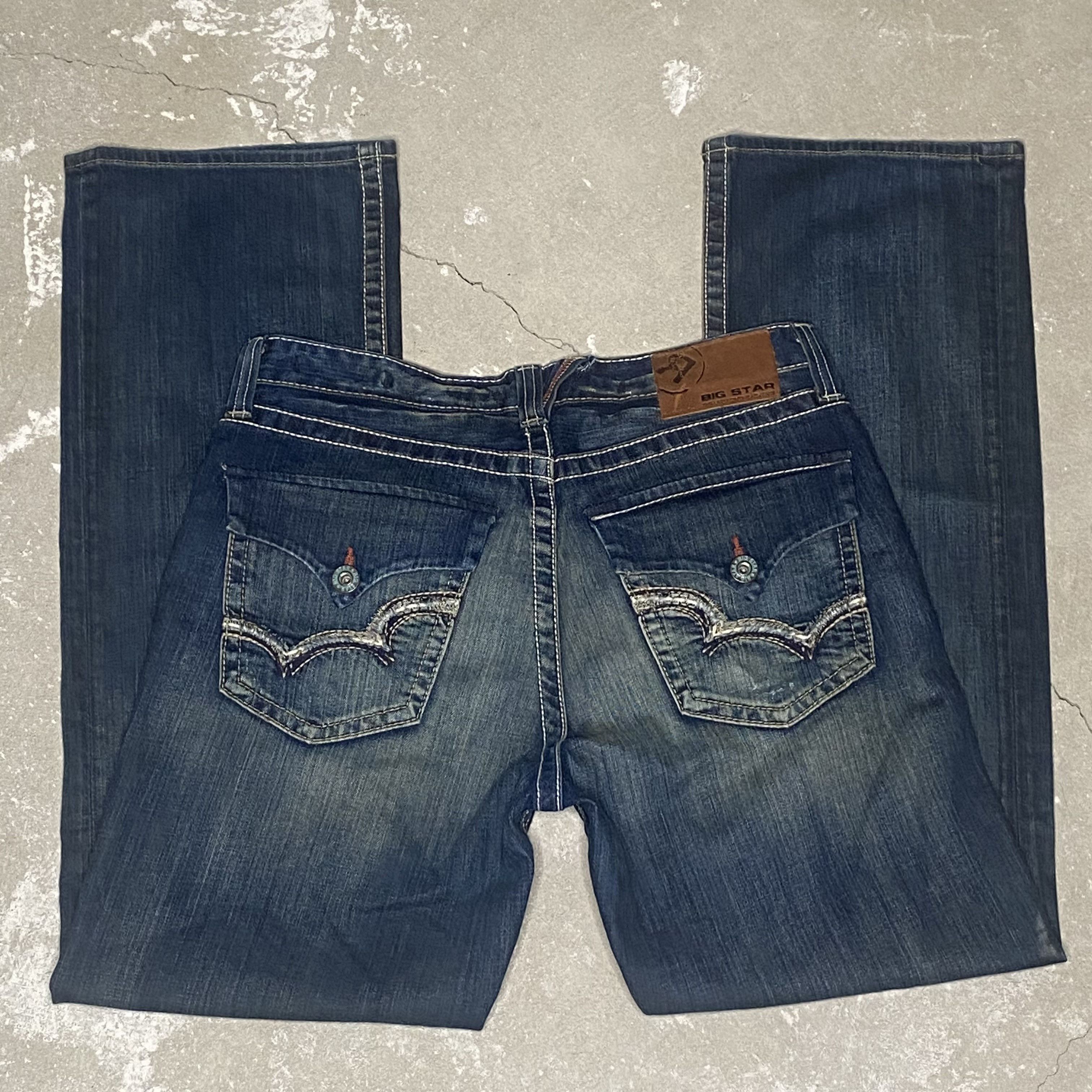 Big Star vtg Big Star 74' Jeans Size 32" / US 10 / IT 46 - 2 Thumbnail