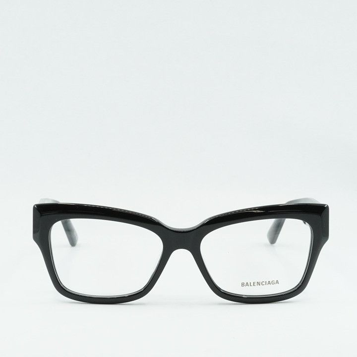 Balenciaga Balenciaga BB0274O 001 Eyeglasses Black 55mm Cat Eye Frame Size ONE SIZE - 6 Thumbnail