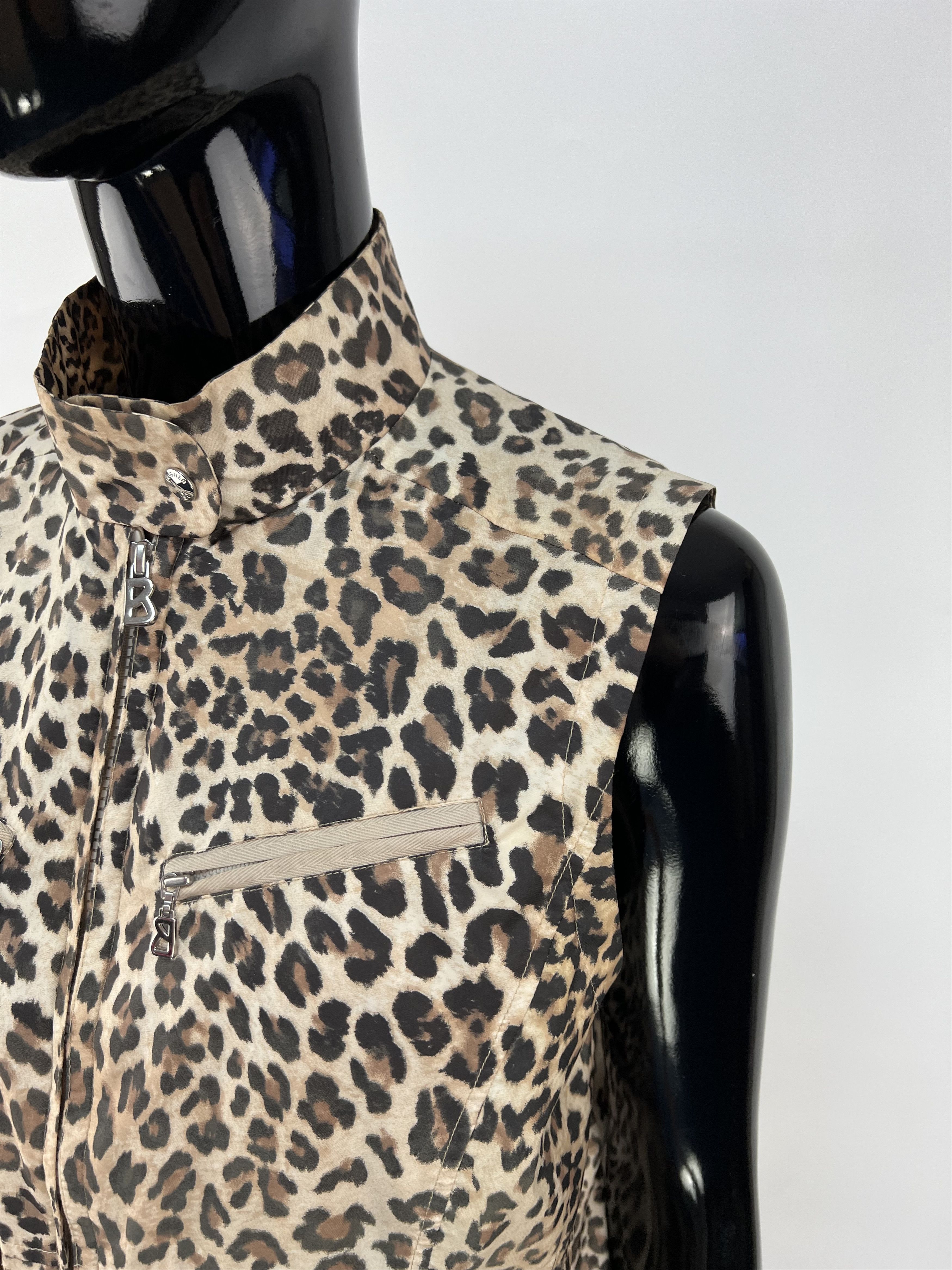 Bogner Bogner Women’s Leopard Print Full Zip Vest Size US 6 Size M / US 6-8 / IT 42-44 - 6 Thumbnail