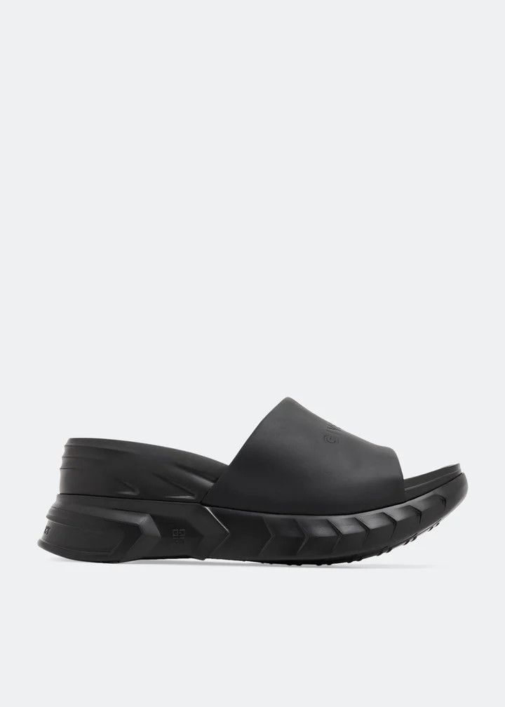 Givenchy o1n1vont0326 Marshmallow Sandals in Black Size US 10 / IT 40 - 1 Thumbnail