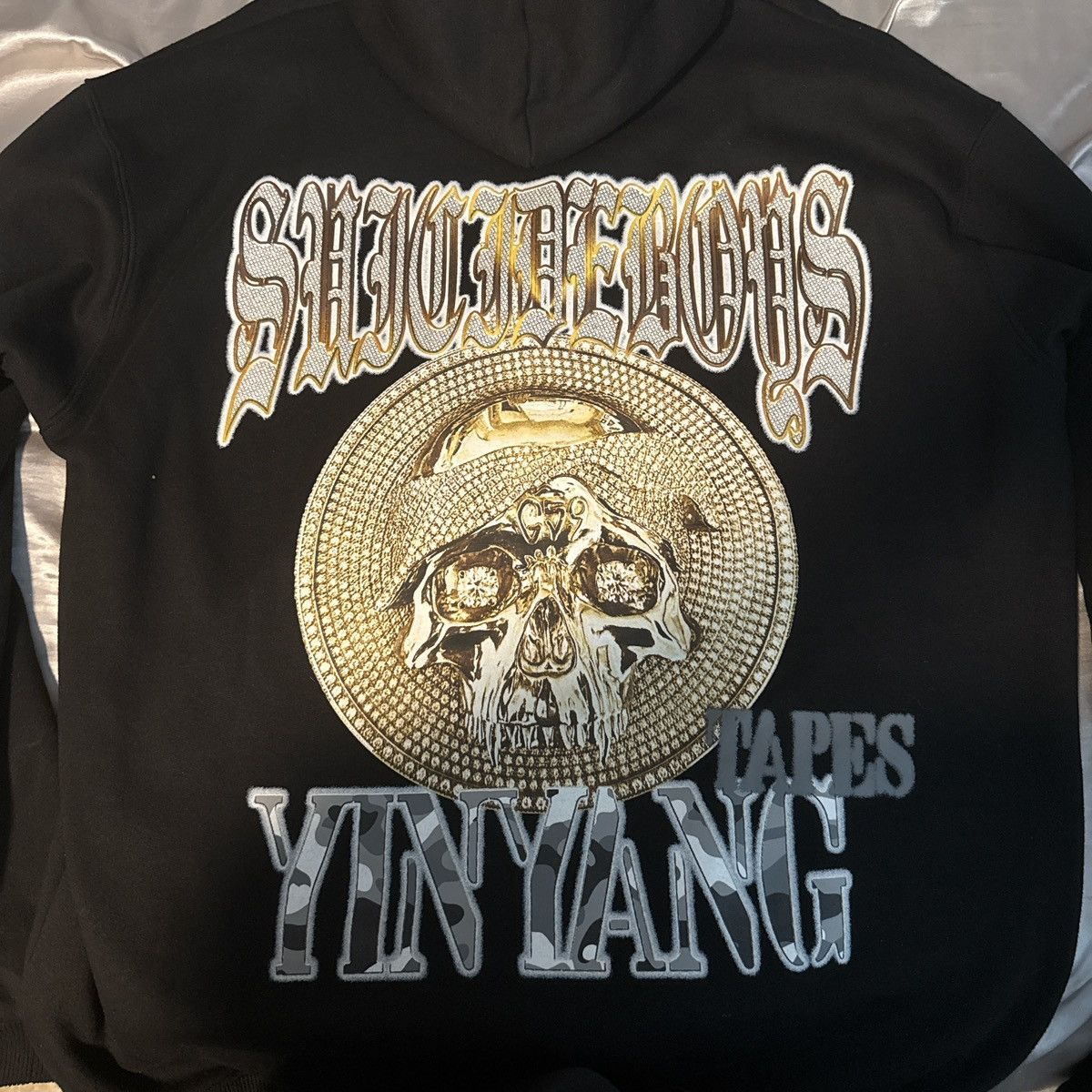 G59 Records Yin yang tapes black hoodie Size US XL / EU 56 / 4 - 2 Thumbnail