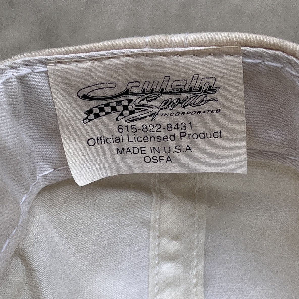 NASCAR × Vintage Vintage 90’s Made In USA NASCAR SnapBack Size ONE SIZE - 3 Thumbnail