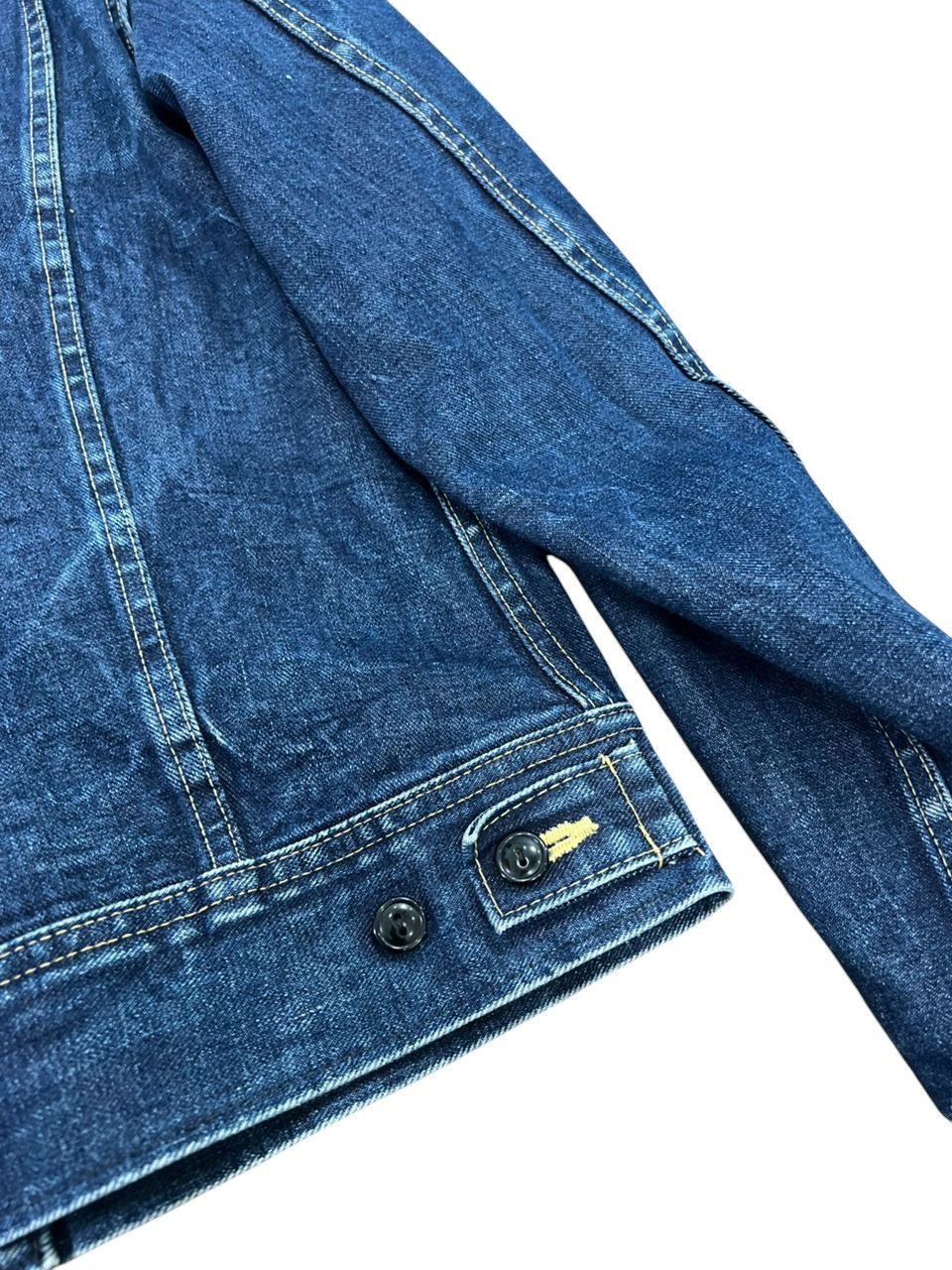 Lee Sugar Cane Lee Rider 101-J Selvedge Men's Denim Trucker Size US M / EU 48-50 / 2 - 9 Thumbnail