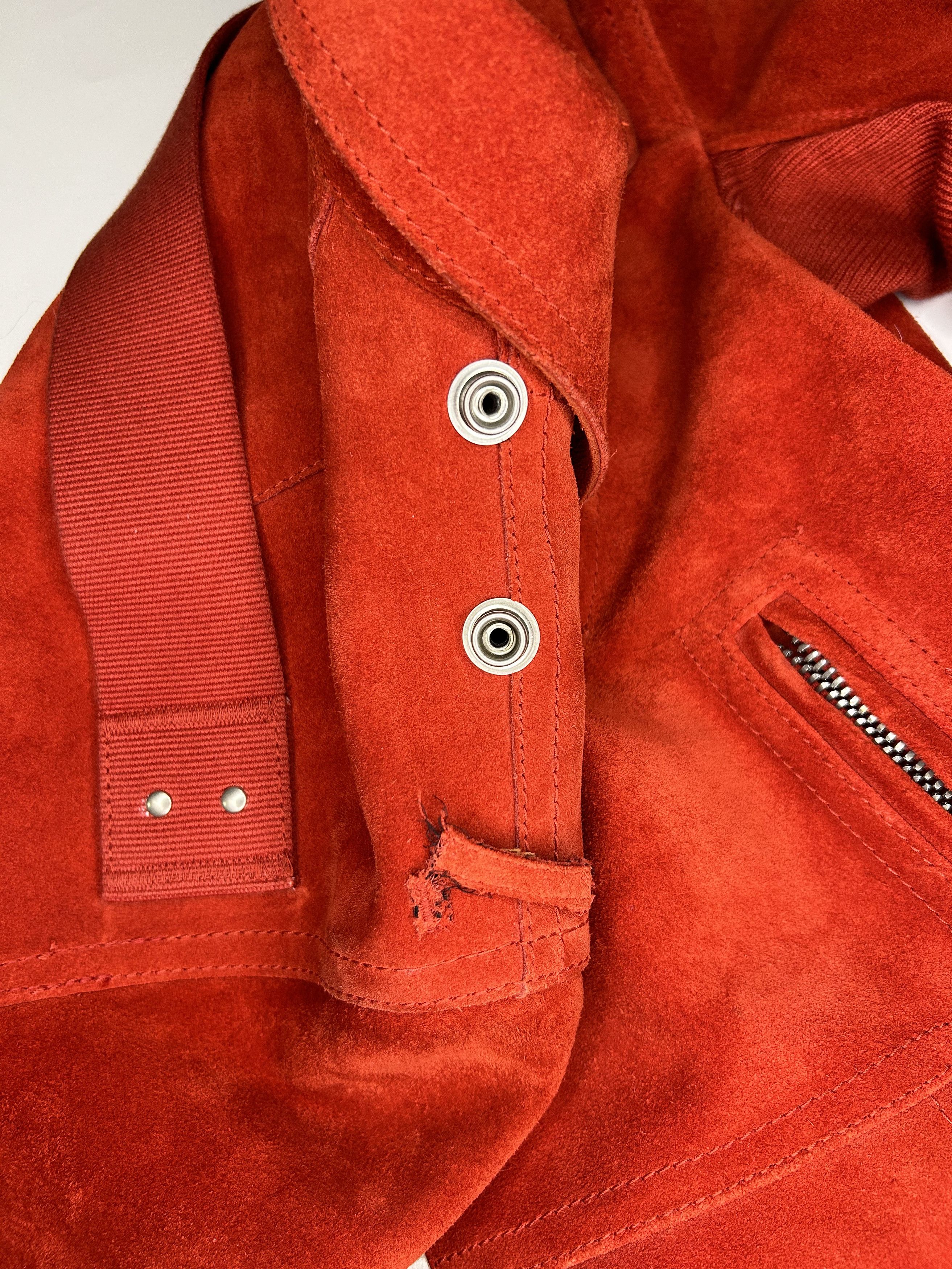 Rick Owens Rick Owens Leather Jacket FW19 (1436) Size S / US 4 / IT 40 - 6 Thumbnail