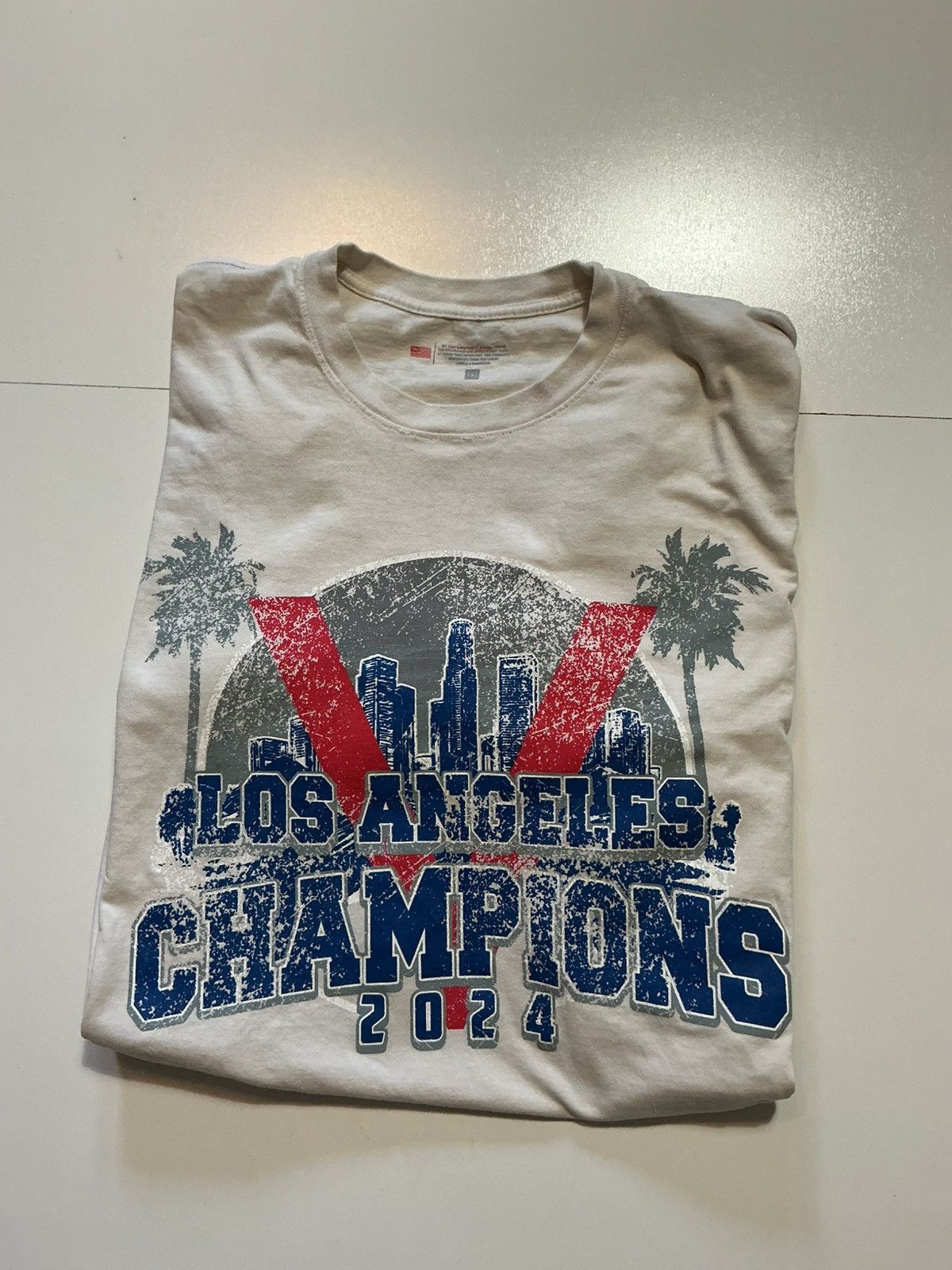 Other TMC The Marathon Los Angeles Dodgers Victory Hussle T-Shirt Size US XXL / EU 58 / 5 - 1 Thumbnail