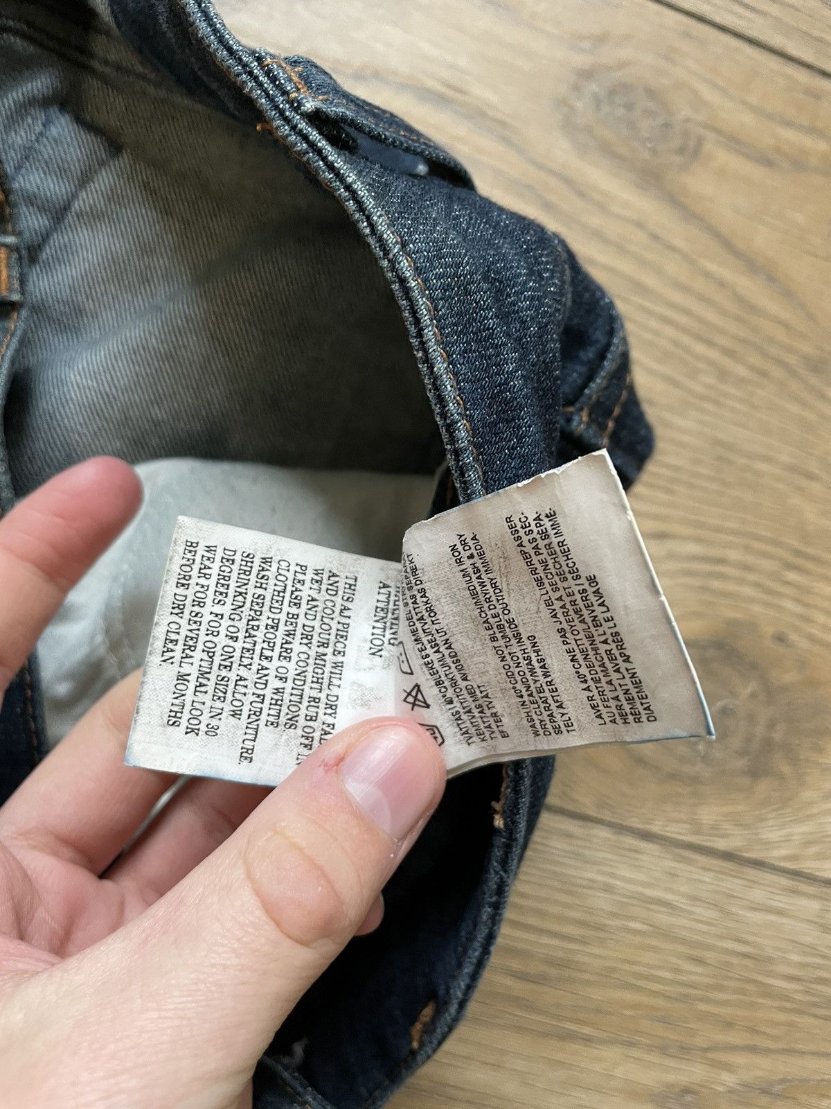 Acne Studios × Vintage Acne Studios Hex DC jeans denim y2k casual smart 29/34 Size US 29 - 6 Thumbnail