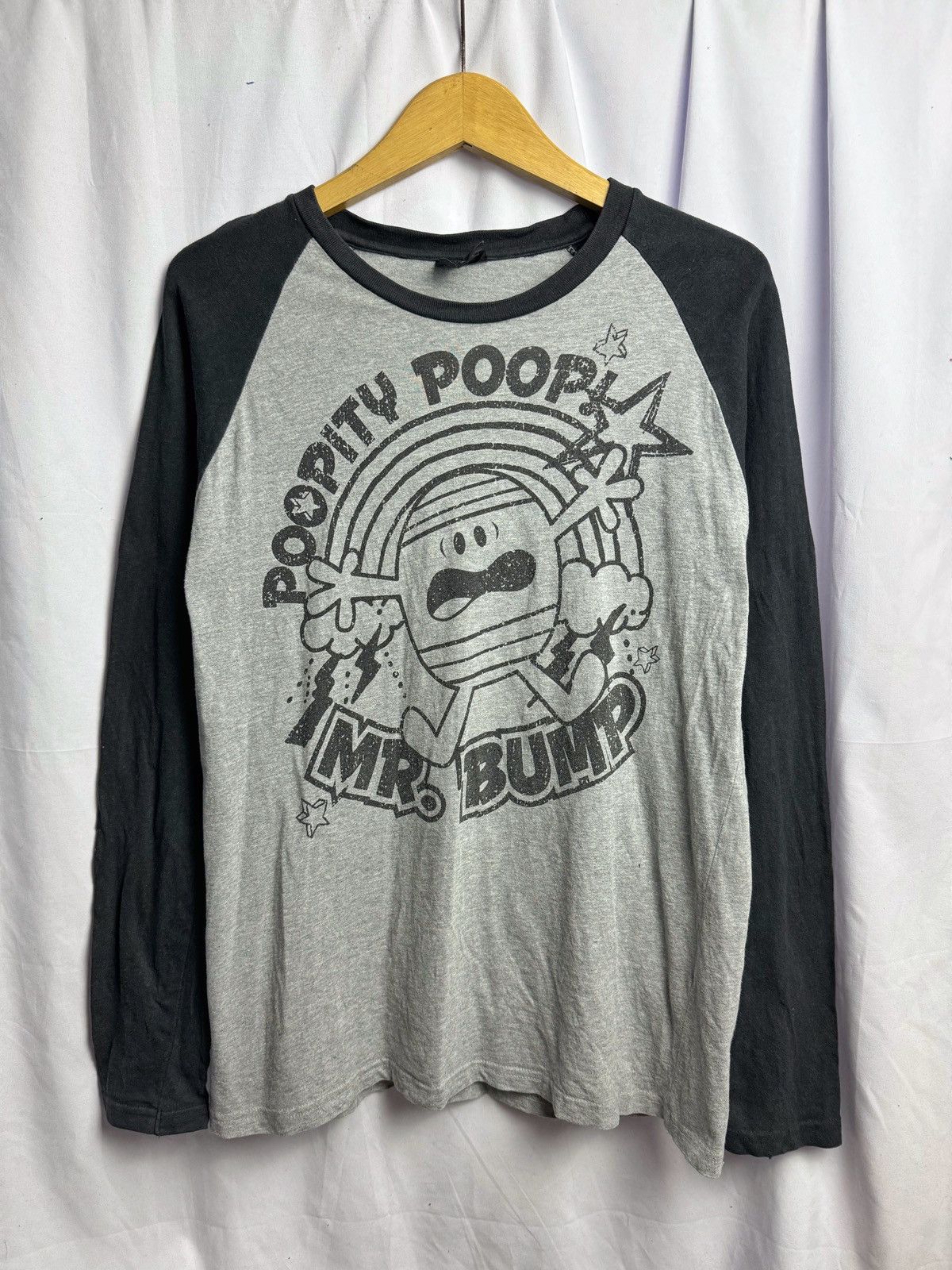 Cartoon Network × Hysteric Glamour × Japanese Brand Japanese Mr Bump Poopity Poop Long Sleeve Size US M / EU 48-50 / 2 - 1 Thumbnail