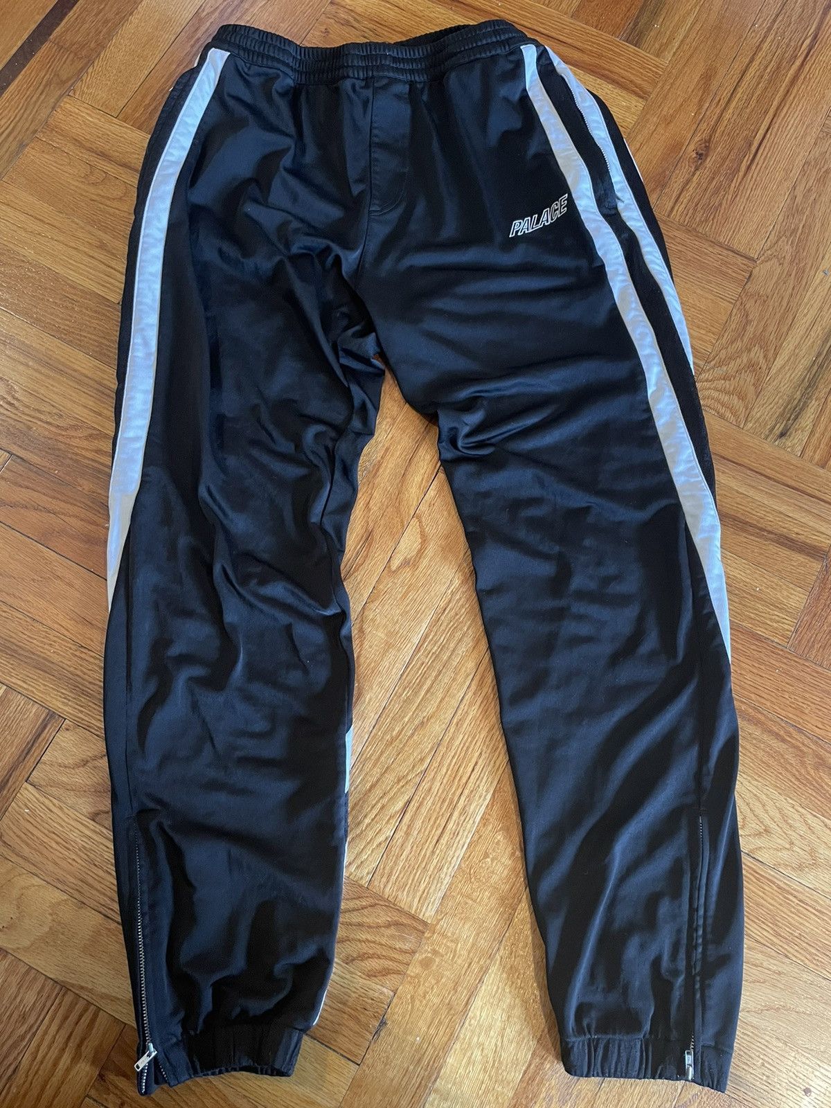 image of Adidas Palace Track Pant 2 - Medium in Black, Men's (Size 33)