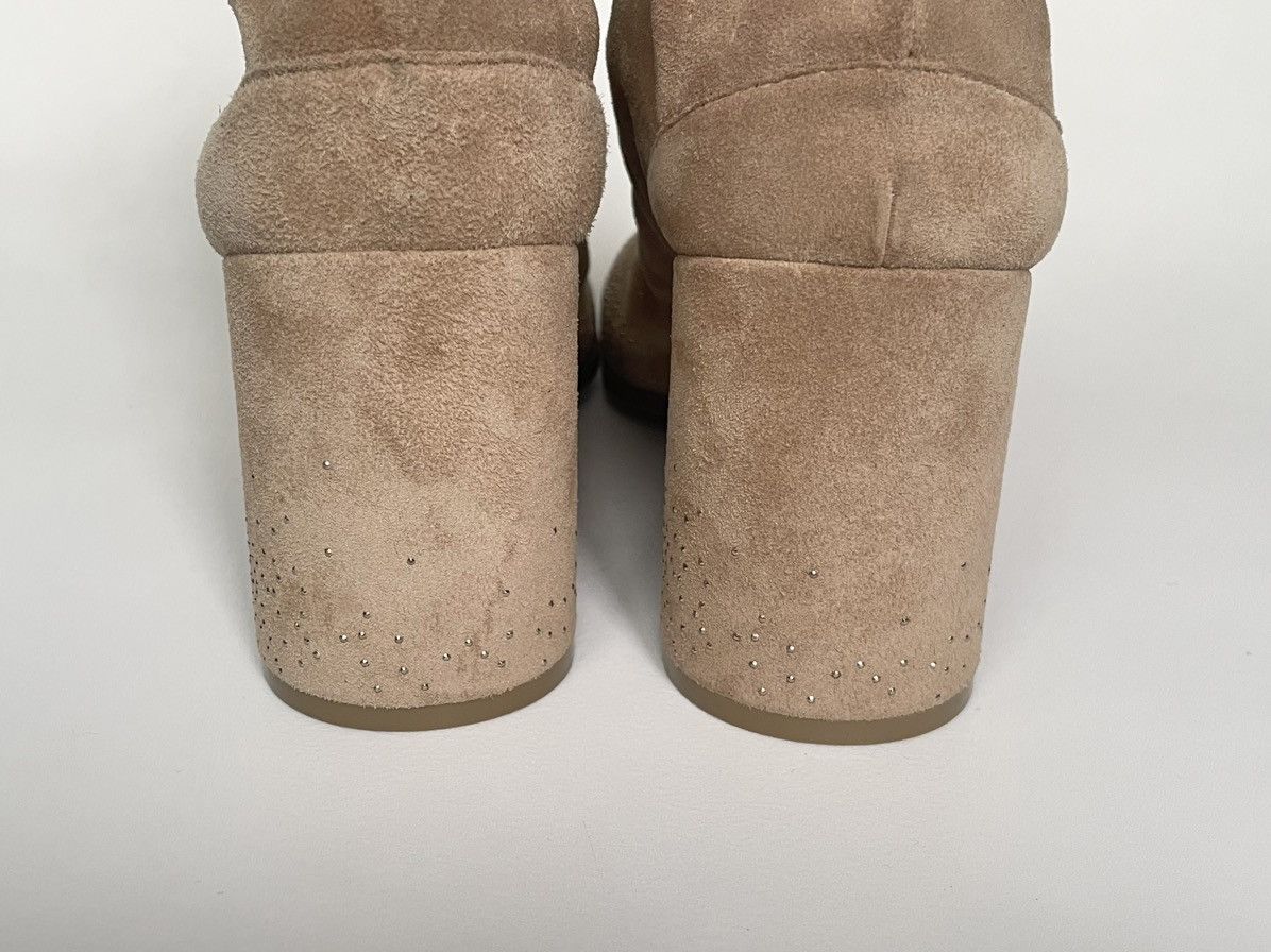 Maison Margiela Late 2000s Rhinestone Toe Tabi Boots Size US 9.5 / IT 39.5 - 12 Thumbnail