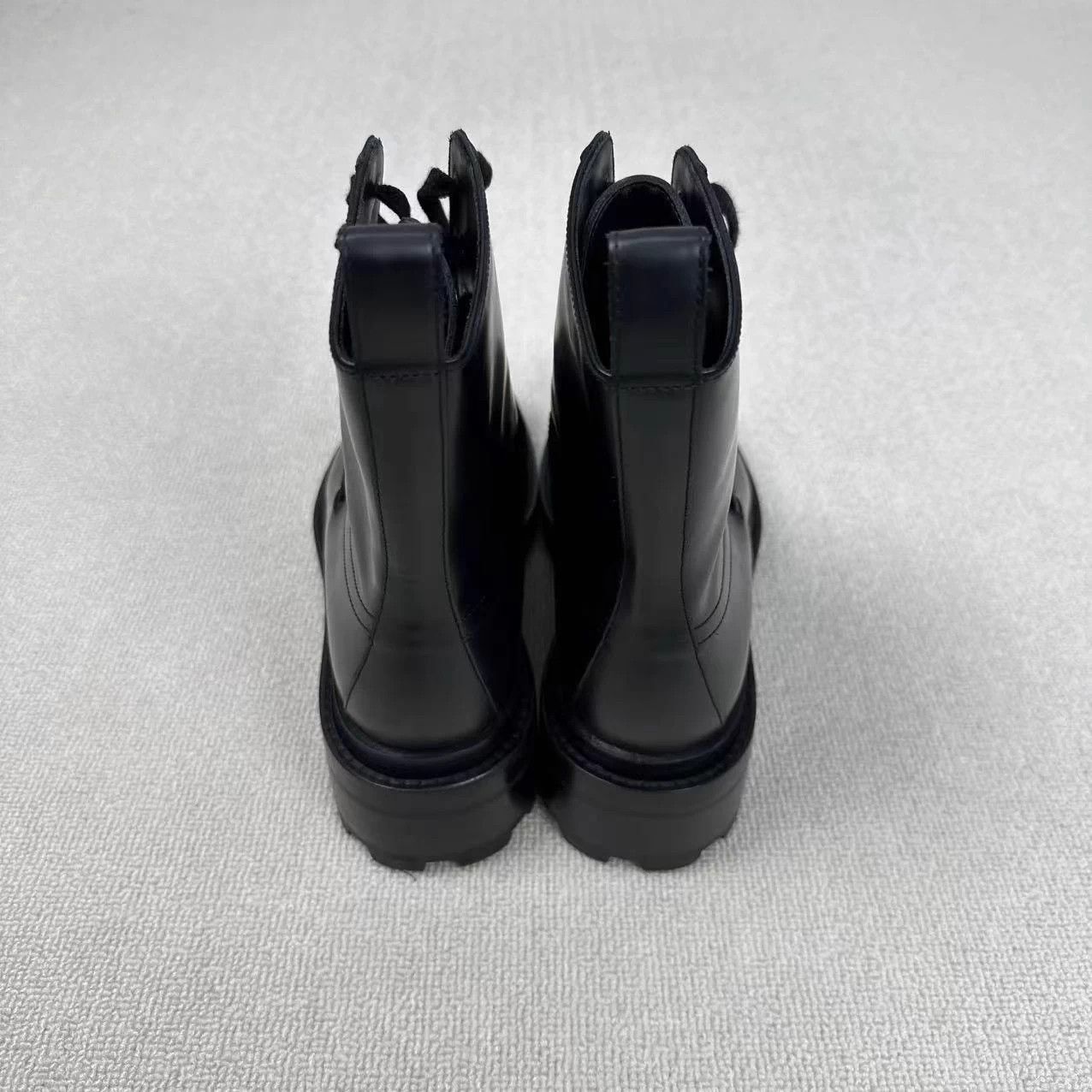 Hermes Hermes Kelly buckle black Martin boots 38 Near New Size US 7 / IT 37 - 4 Thumbnail