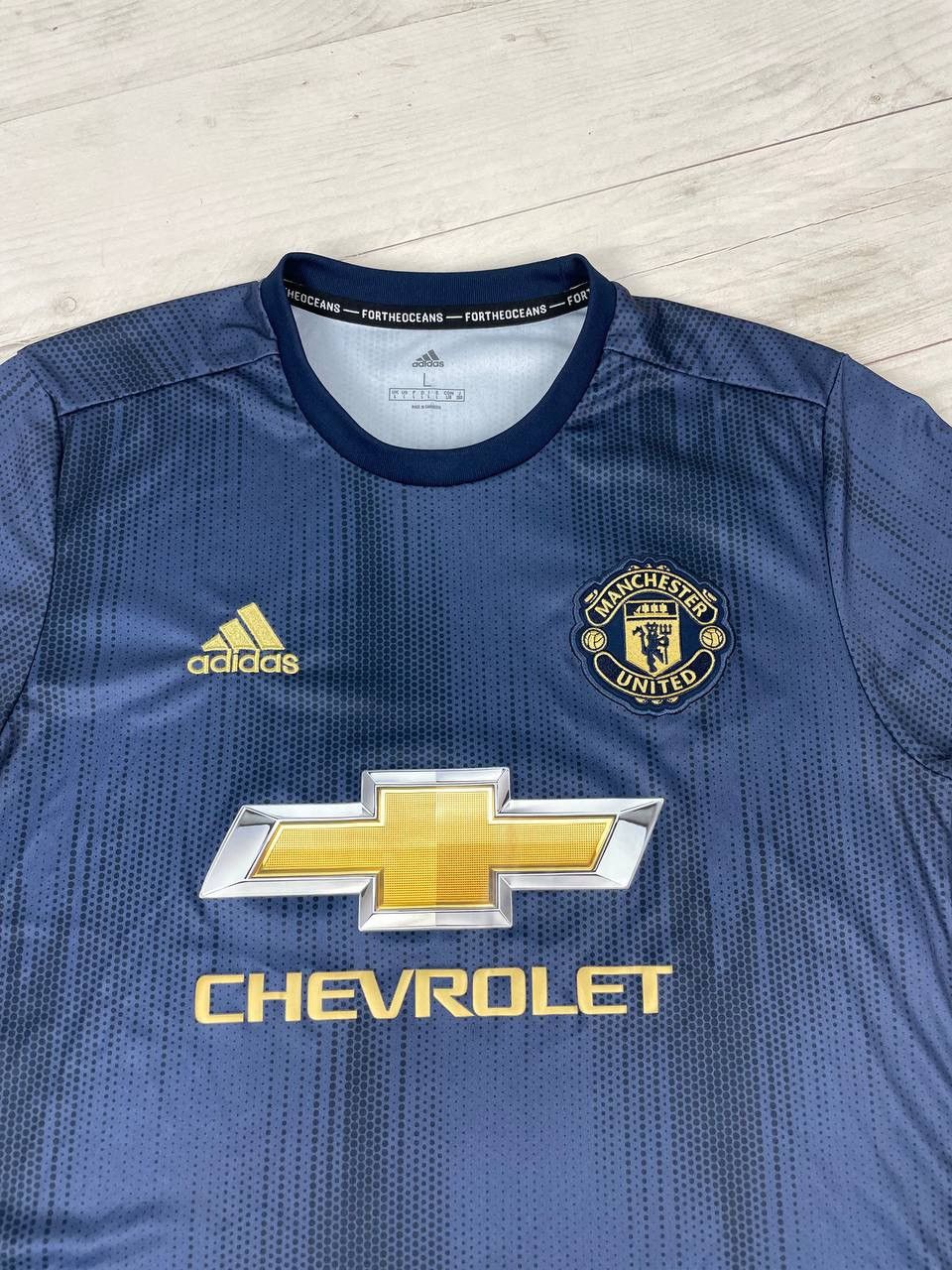 Adidas Adidas Manchester United 2018 2019 Third Shirt Soccer Jersey Size US L / EU 52-54 / 3 - 2 Thumbnail