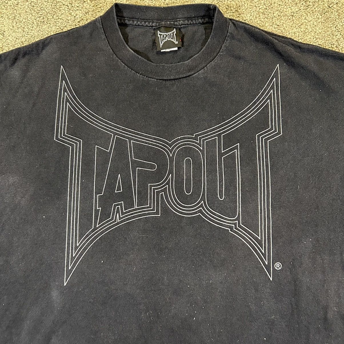 Tapout × Vintage Vintage Y2K Tapout We F@CK T-shirt Rare MMA Grunge Cyber Size US XL / EU 56 / 4 - 5 Thumbnail